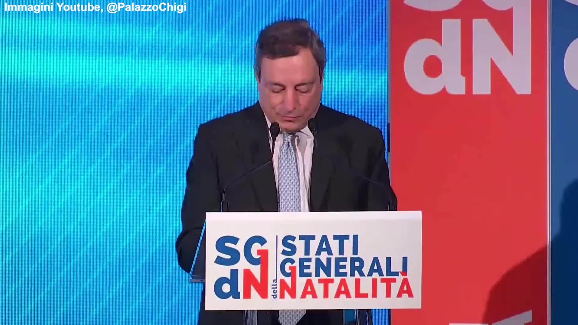 Intervento del Presidente del Consiglio Mario Draghi agli Stati Generali della Natalità