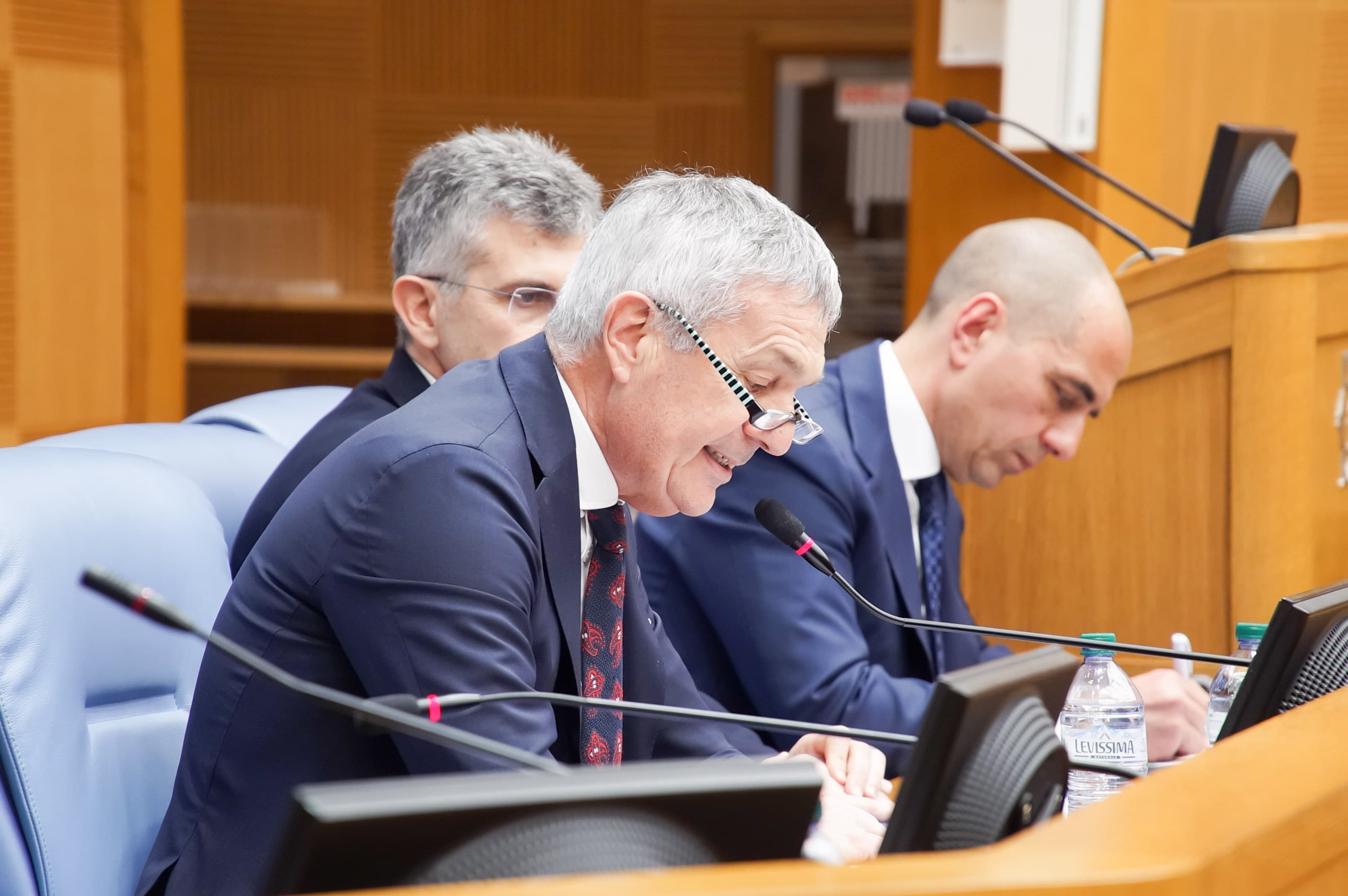 Il presidente di Federalimentare Ivano Vacondio al convegno di presentazione della campagna nazionale "Io sto con il made in Italy" del 5 marzo 2019 presso la Camera dei Deputati
