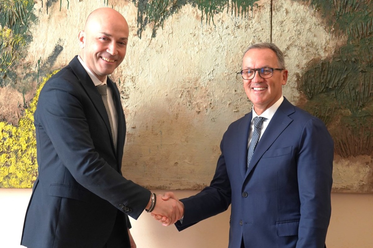 Il general manager di Puratos Italia Alberto Molinari e il direttore generale di Puratos Rosseto, Pierangelo Rossetto