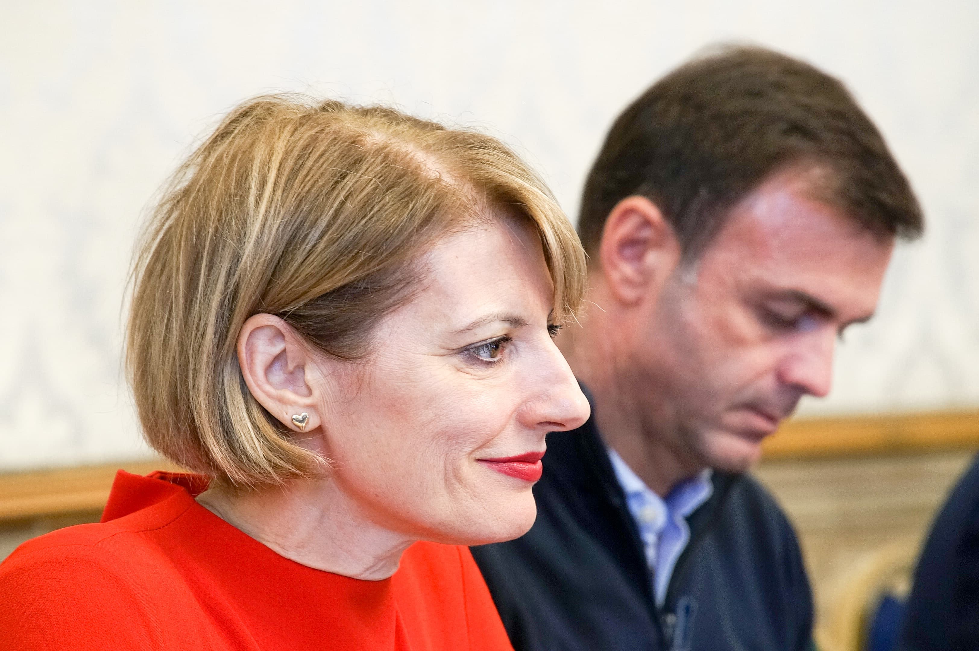 Jill Morris, ambasciatrice del Regno Unito in Italia e Ettore Prandini, presidente Coldiretti