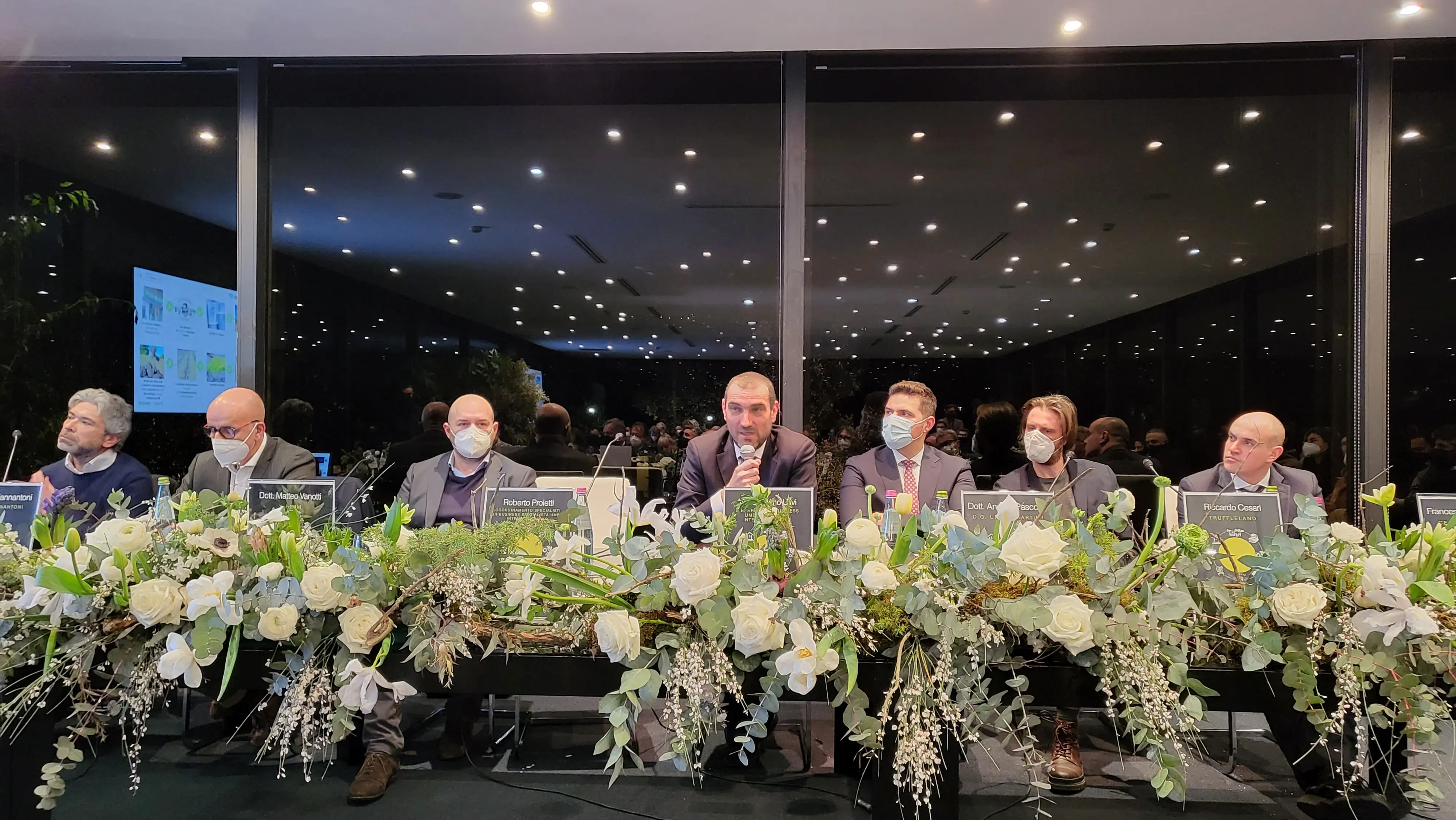 Conferenza stampa dell'azienda Urbani Tartufi di venerdì 11 febbraio 2022