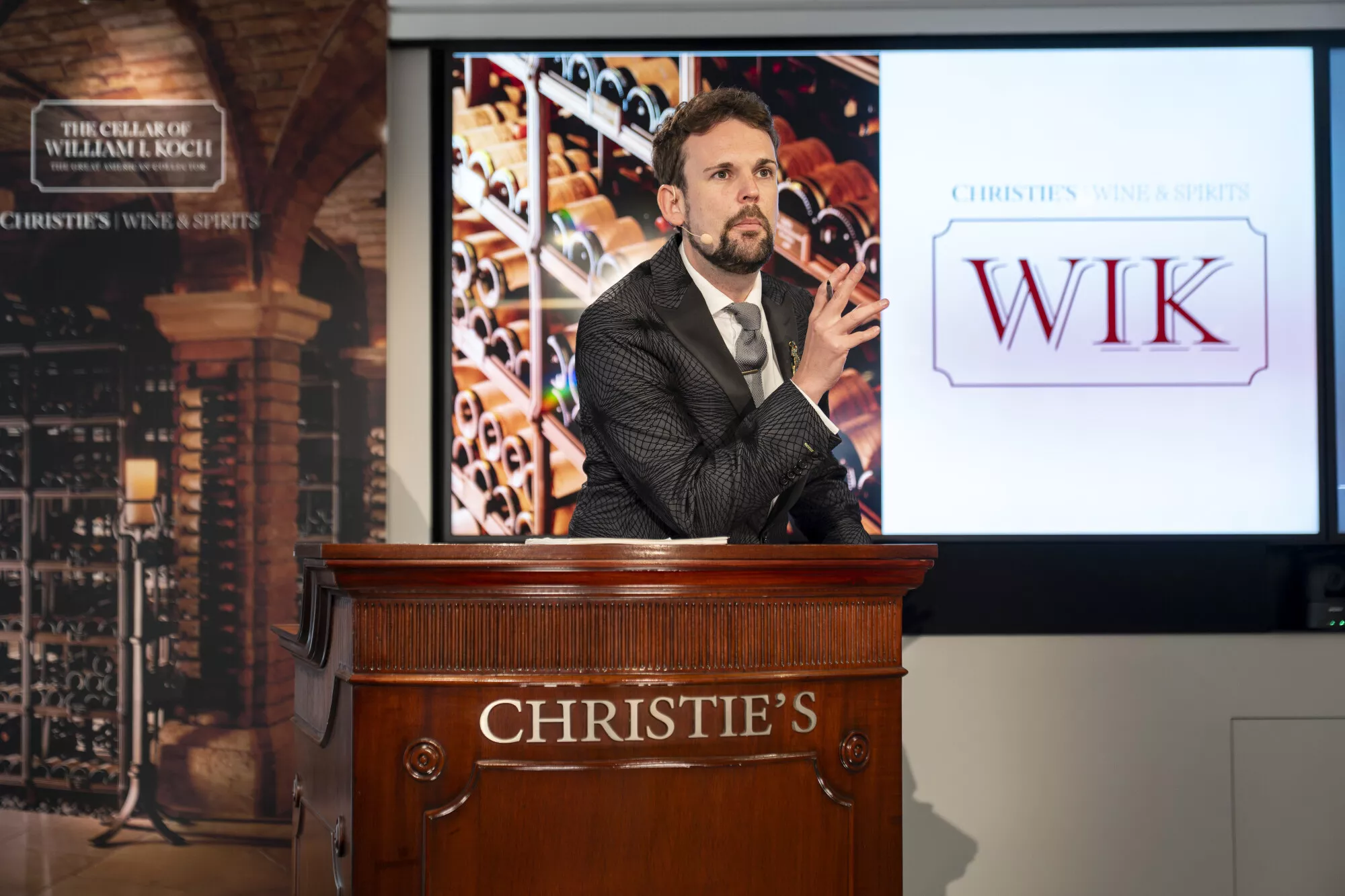 Asta record “The Cellar of William I. Koch: The Great American Collector” da Christie’s al Rockefeller Center in New York
