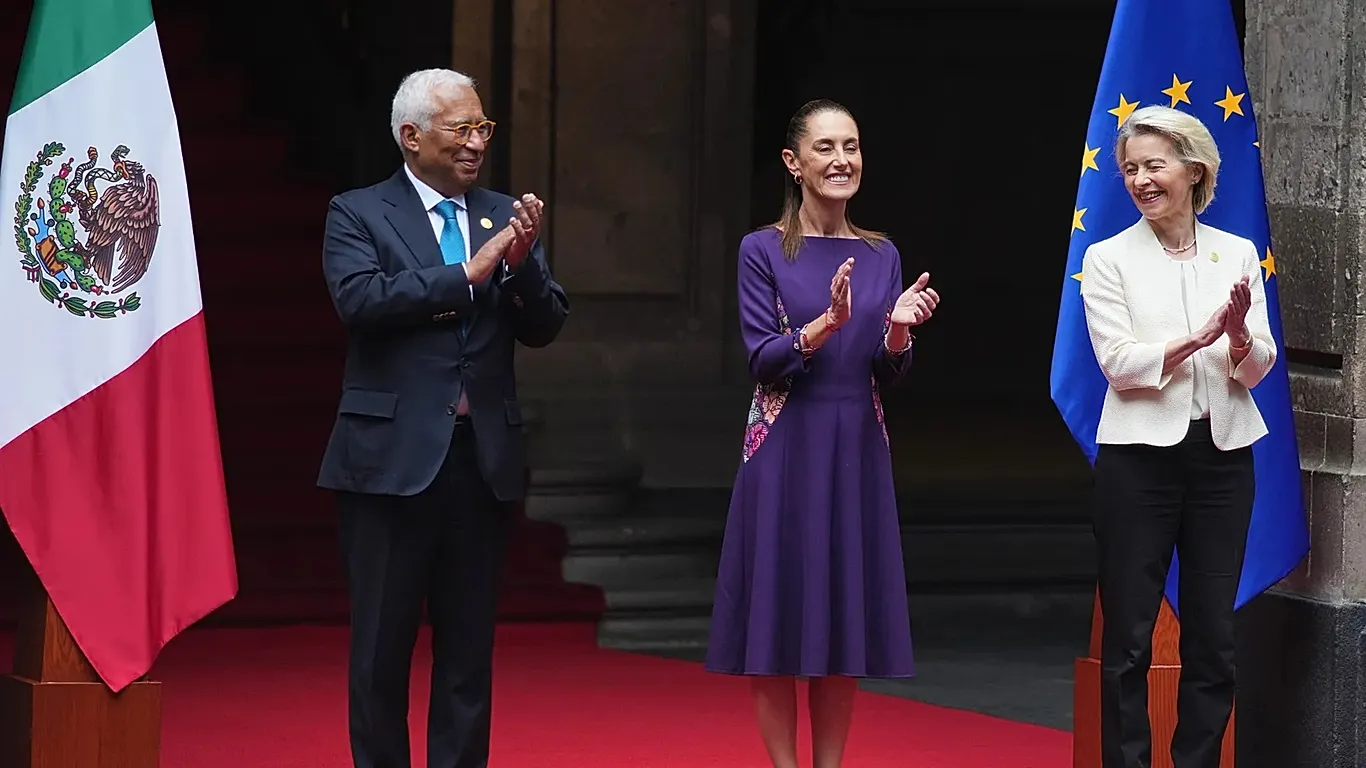 Siglati ri ovi di accordi con il Messivo da Antonio Costa, Claudia shdinbaum e Ursula von der Leyen