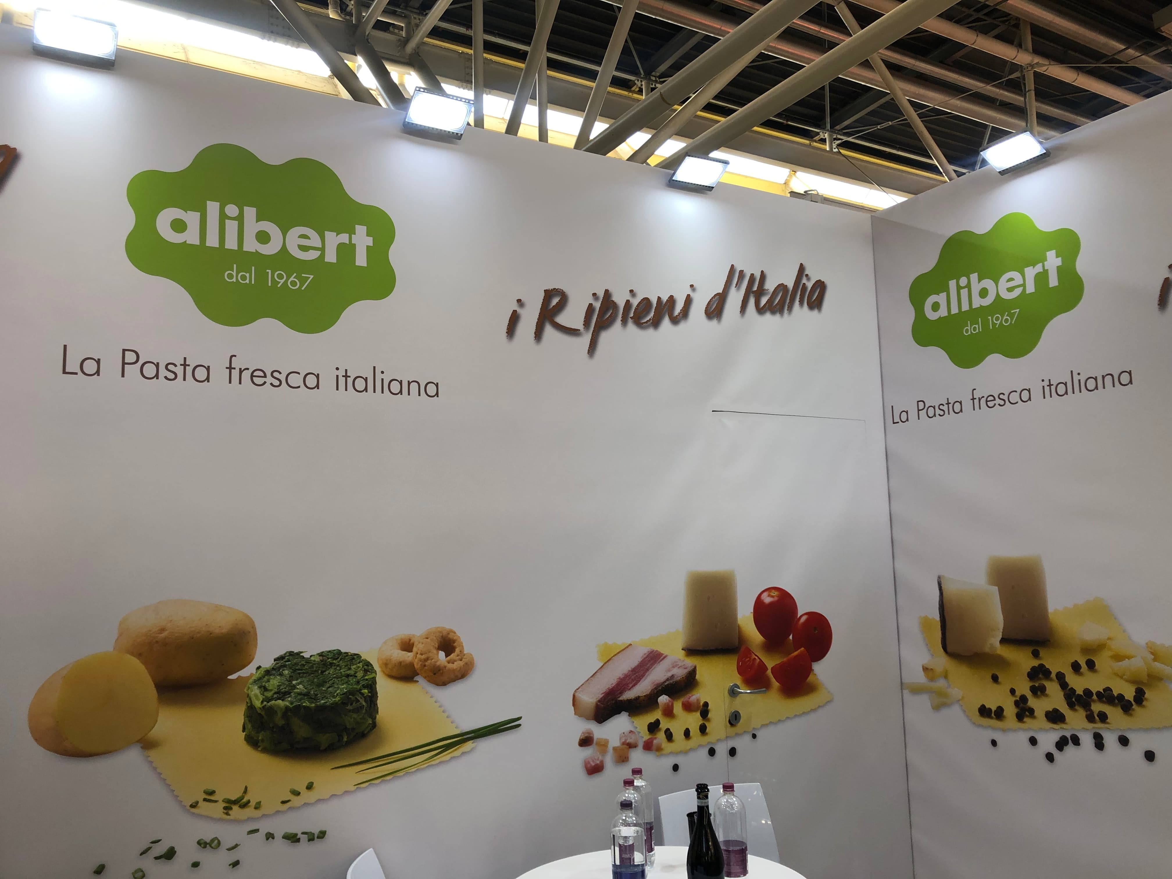 Stand Alibert in occasione della 15° edizione della fiera Marca by BolognaFiere