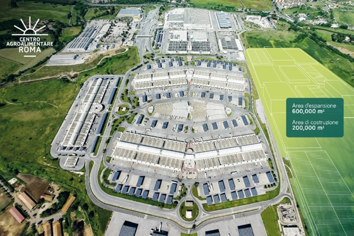 Progetto ampliamento Centro Agroalimentare Roma (Car)