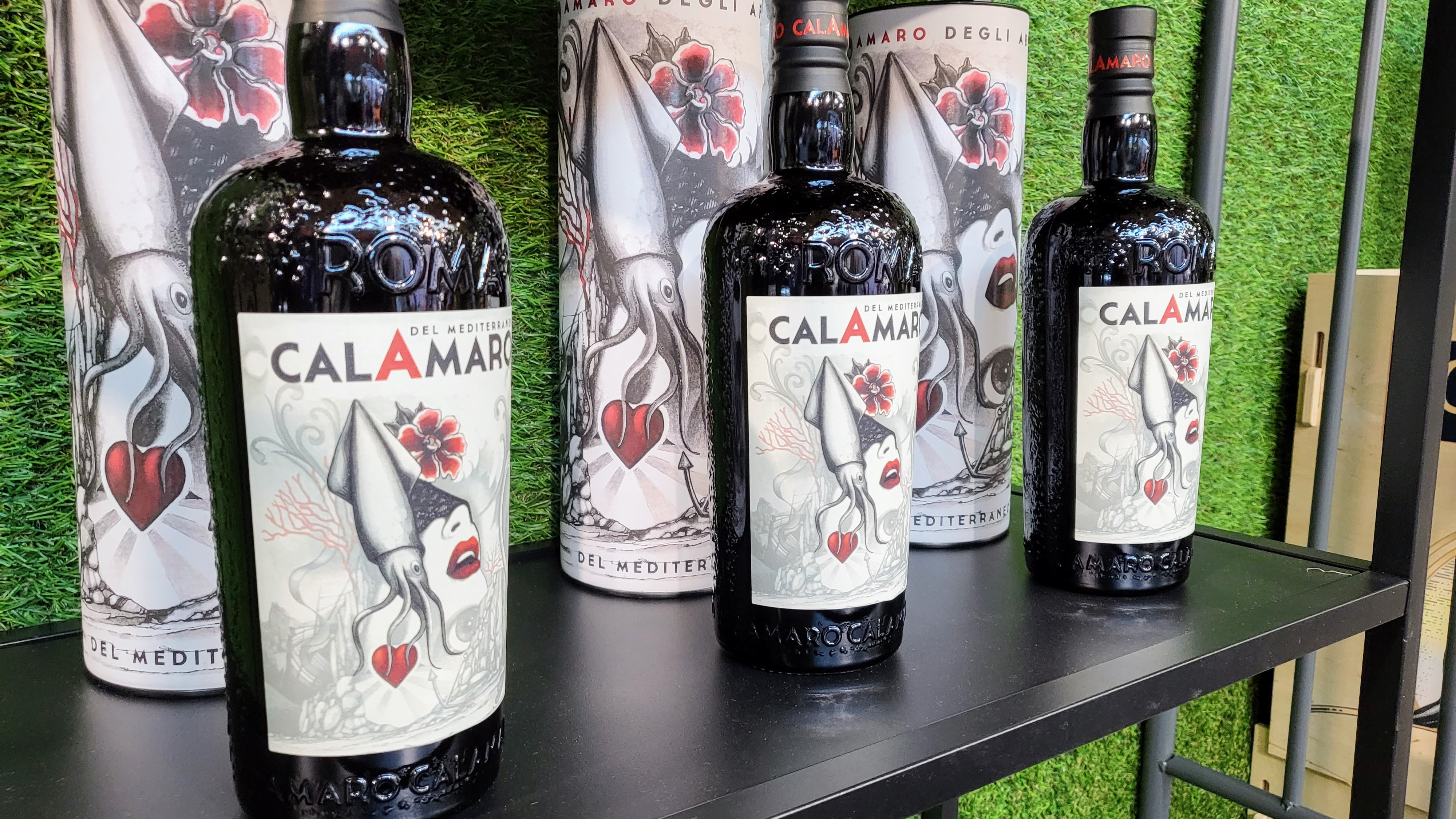 Amaro Calamaro in mostra allo stand Pallini al Beer&Food Attraction 2022