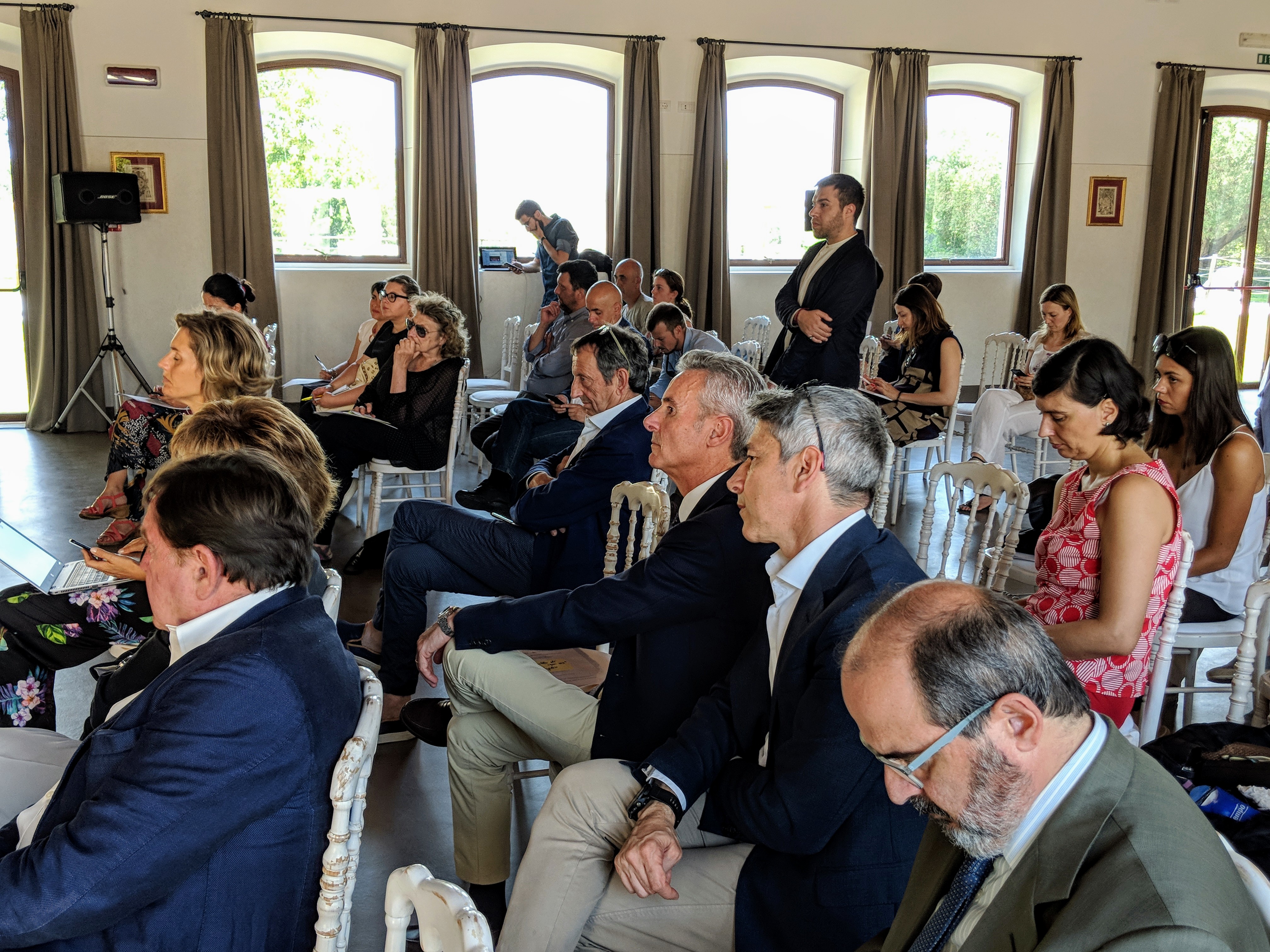 Conferenza "Grano duro: mietitura a porte aperte con i protagonisti della filiera" tenutasi a Roma in data 6 luglio 2018