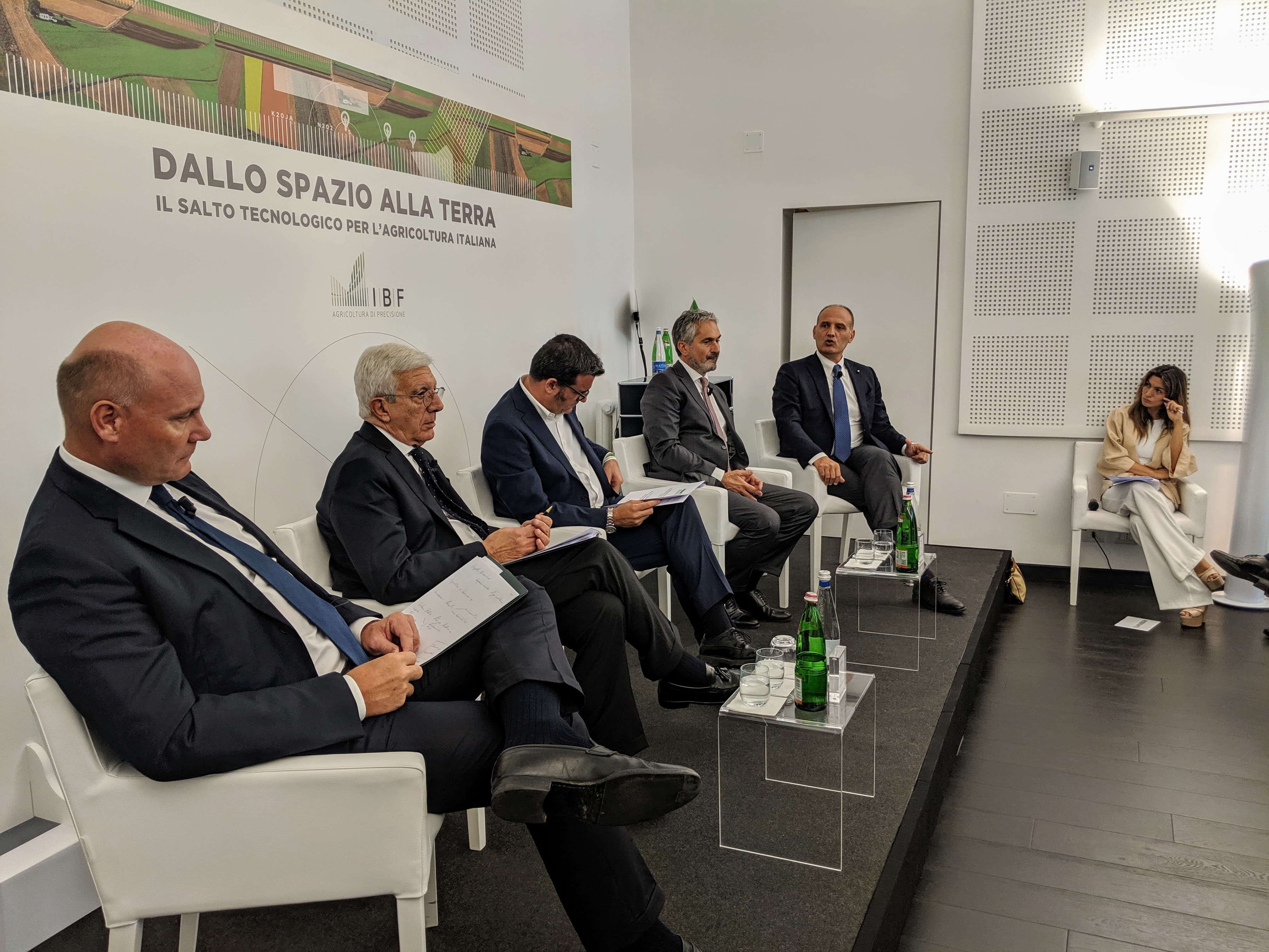 Evento "Dallo spazio alla terra: il salto tecnologico per l'agricoltura italiana" presso il Montecitorio Meeting Center di Roma, 17 luglio 2019