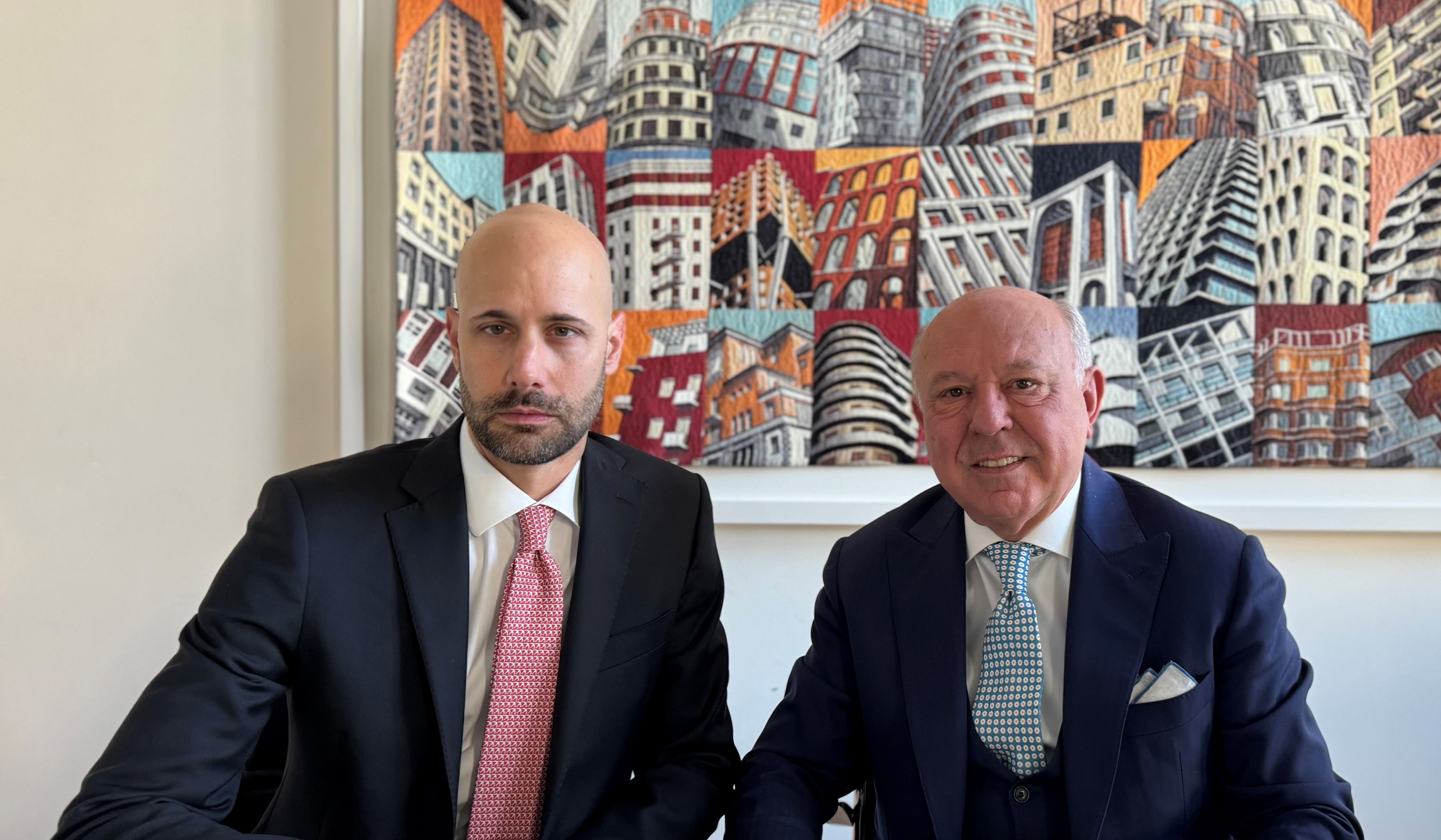A sinistra Keoma Garbillo, Direttore Generale di Clessidra Factoring, a destra Gabriele Piccini, Amministratore Delegato di Clessidra Factoring