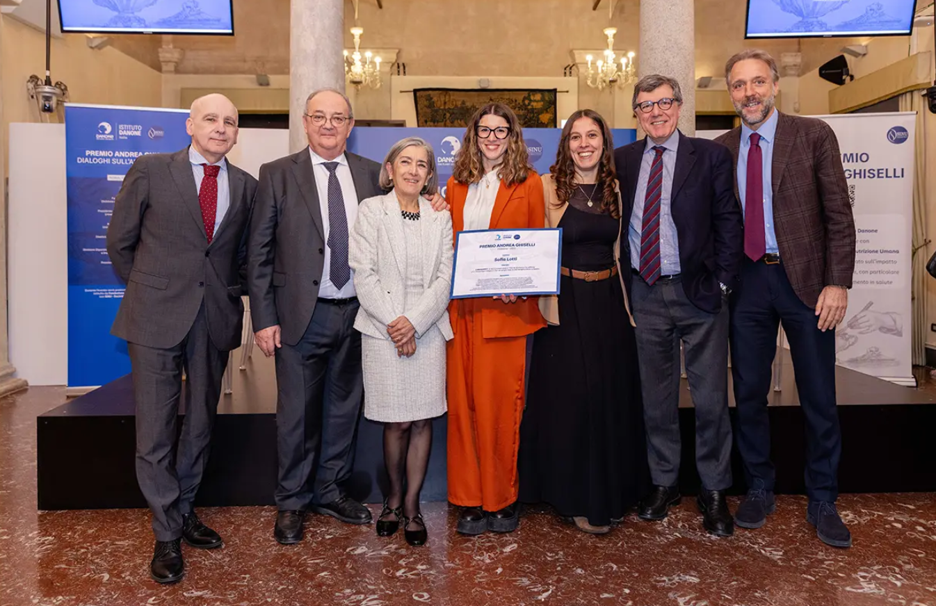 Dott.ssa Sofia Lotti, vincitrice della prima edizione del Premio Andrea Ghiselli