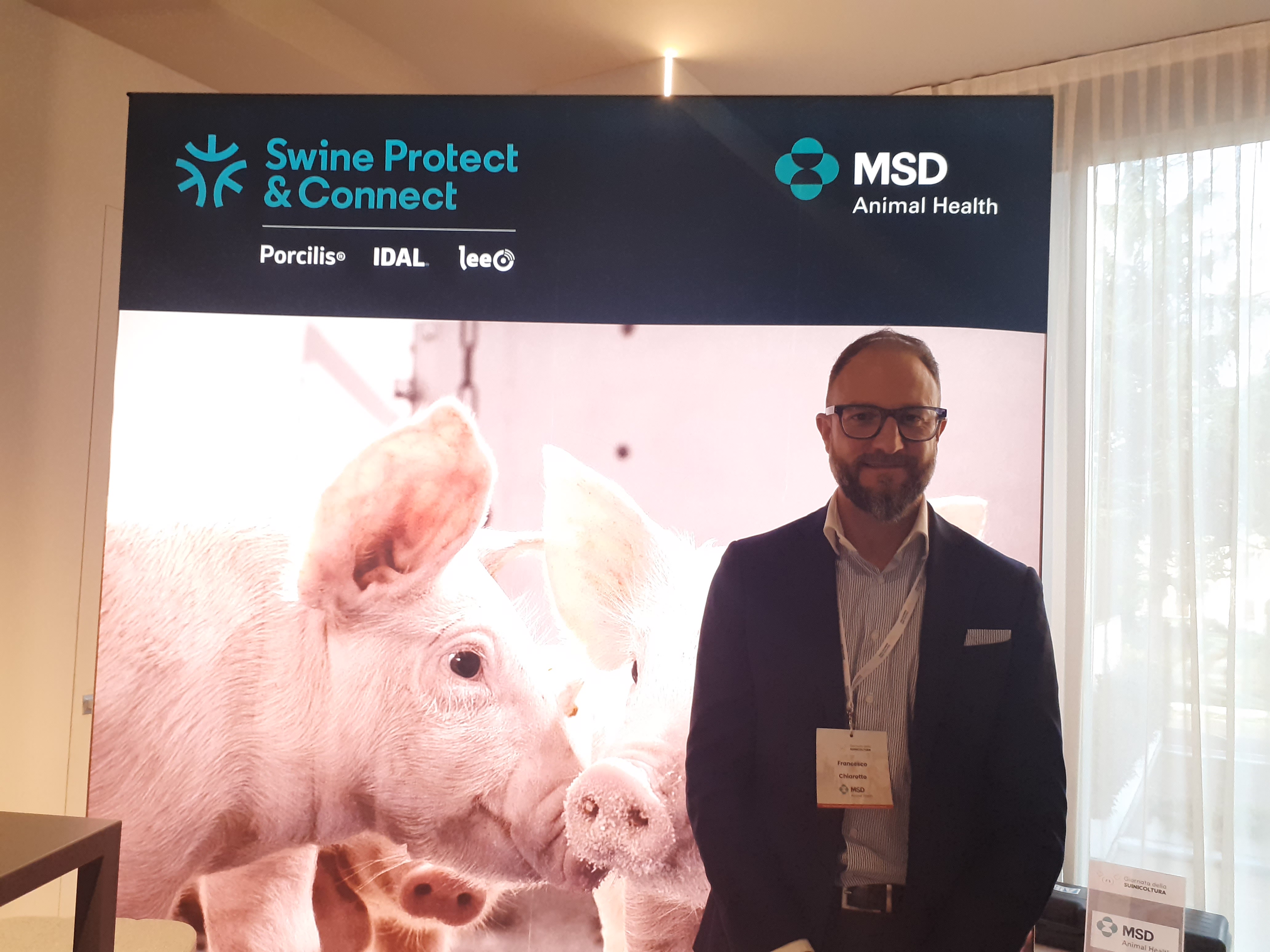 Francesco Chiarotto, key account manager ID technology, liverstock business unit, MSD Animal Health