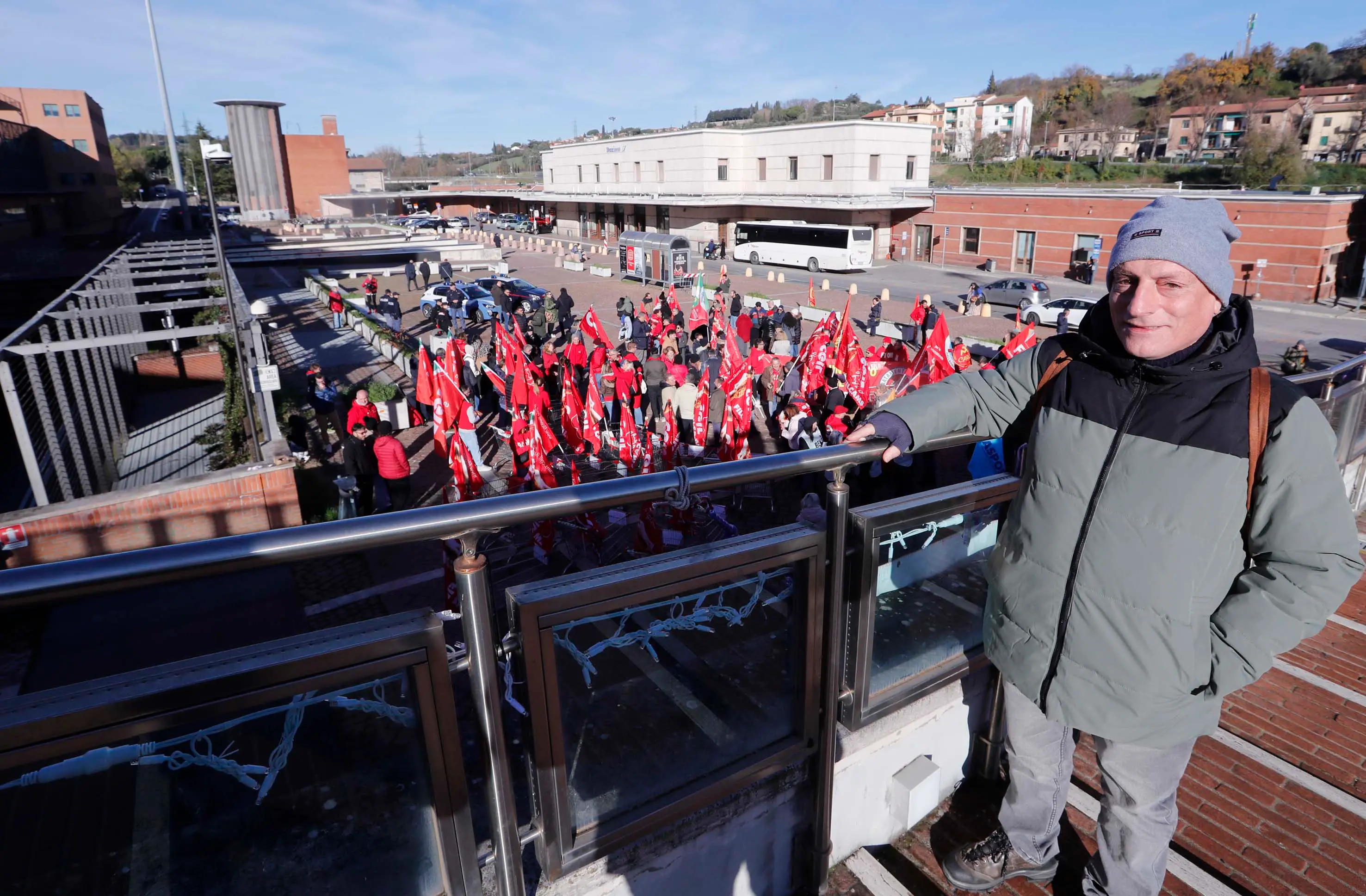 Fabio Giomi, cassiere licenziato da Pam Panorama dopo il ’test del carrello’ e mobilitazione sindacale