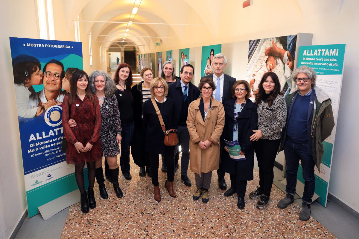 Inaugurazione mostra "Allattami" di Granarolo (Bologna, 8 marzo 2024)
