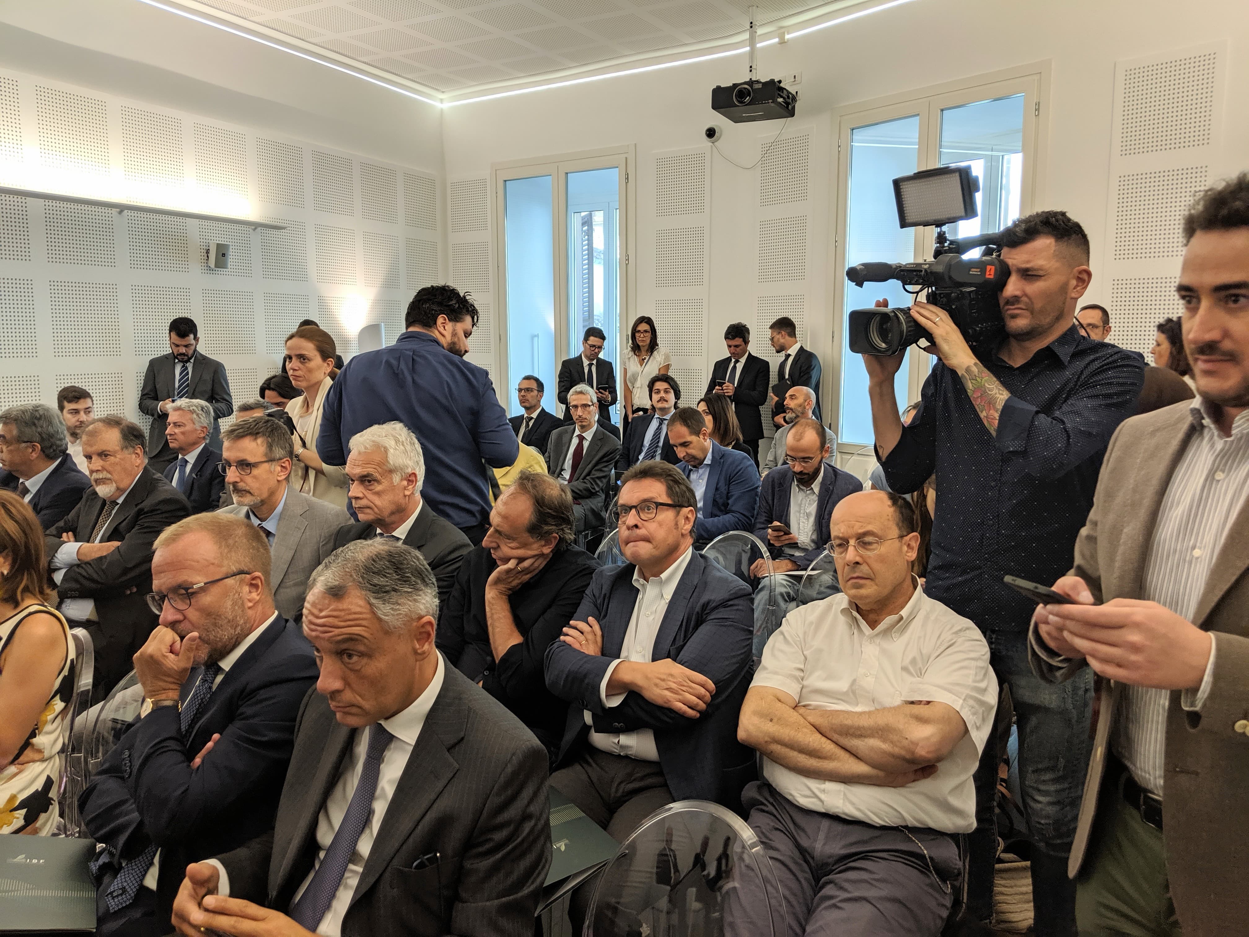 Evento "Dallo spazio alla terra: il salto tecnologico per l'agricoltura italiana" presso il Montecitorio Meeting Center di Roma, 17 luglio 2019