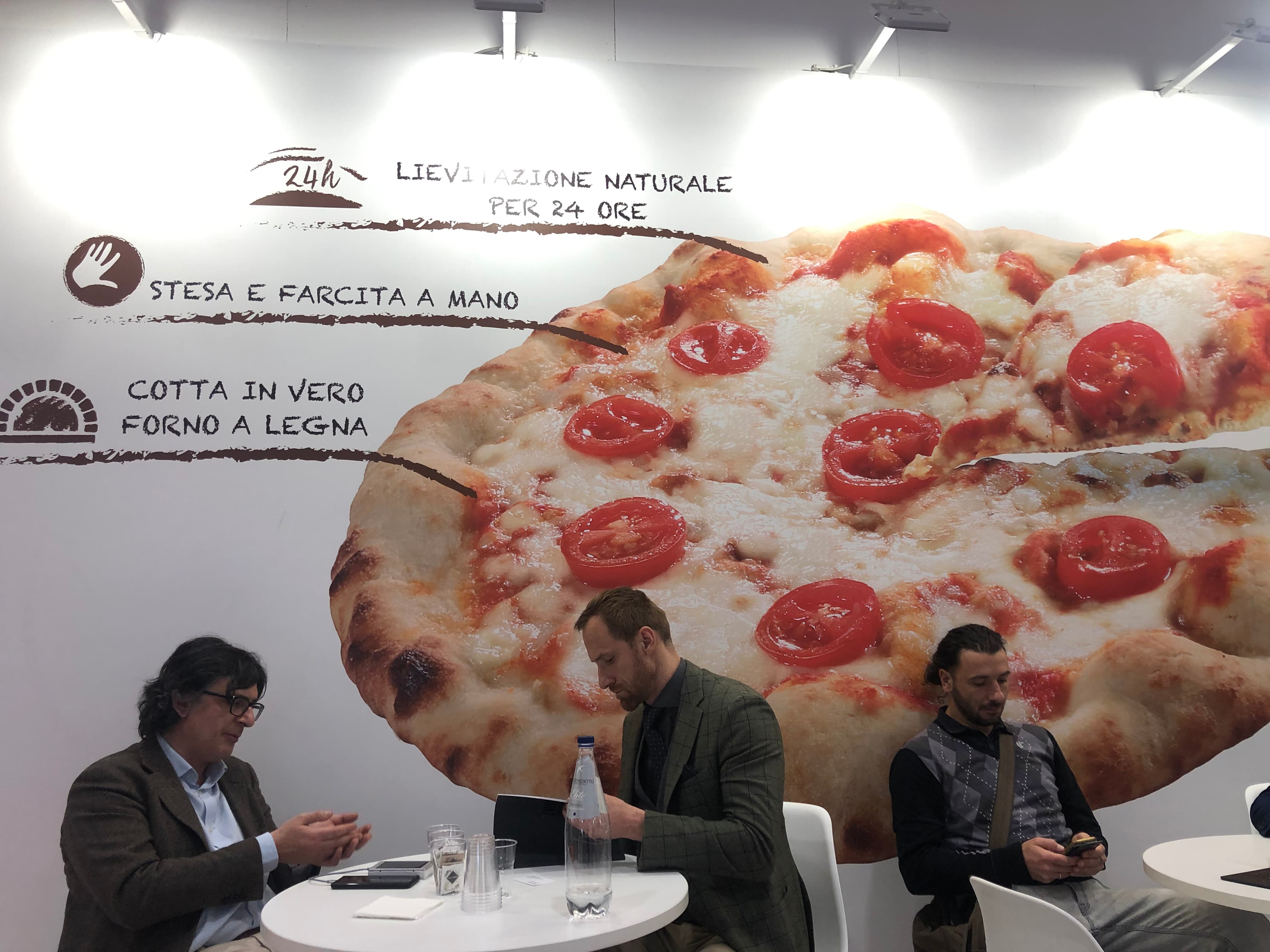 Stand Italpizza in occasione della 15° edizione della fiera Marca by BolognaFiere