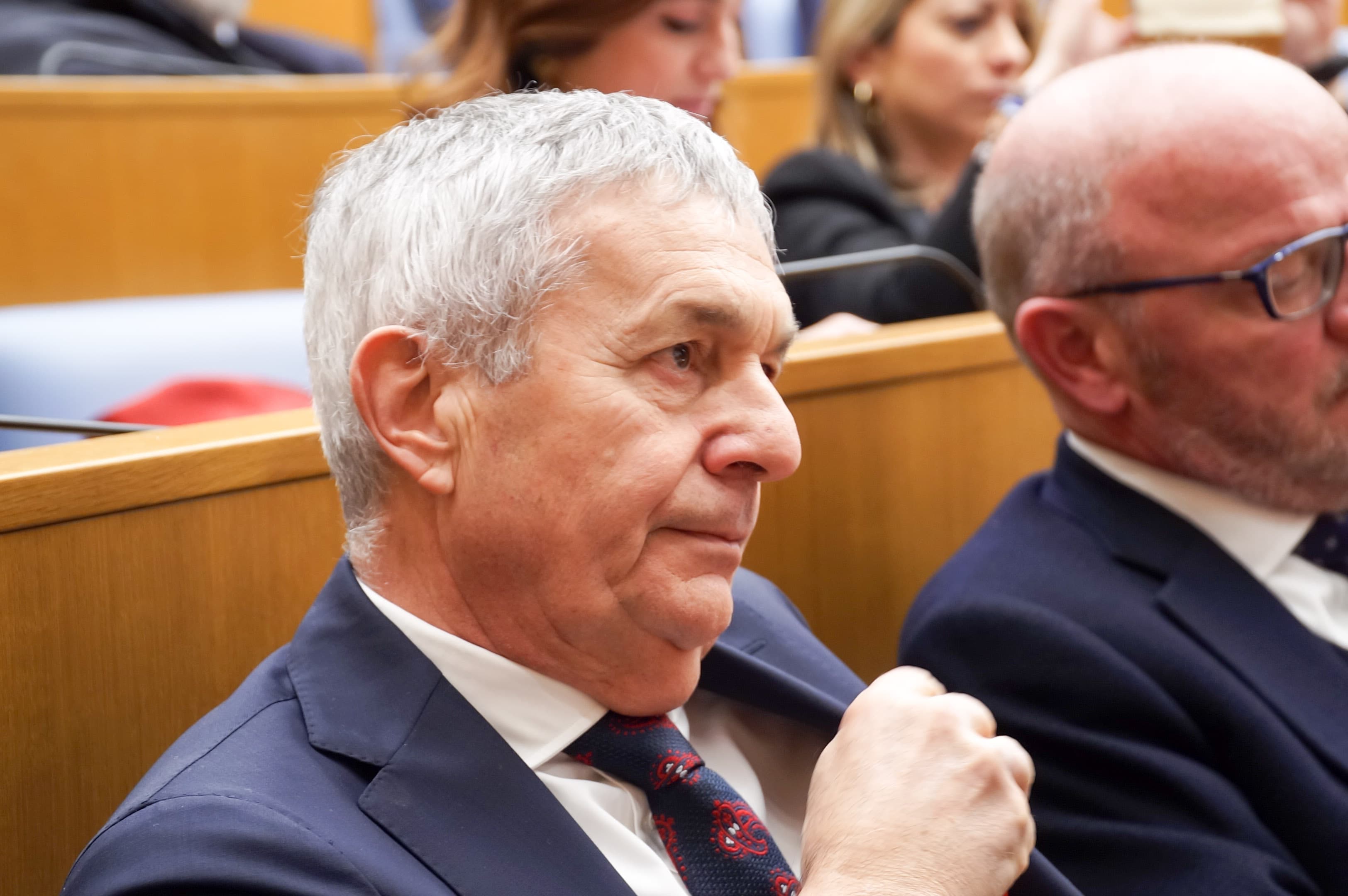 Il presidente di Federalimentare Ivano Vacondio al convegno di presentazione della campagna nazionale "Io sto con il made in Italy" del 5 marzo 2019 presso la Camera dei Deputati
