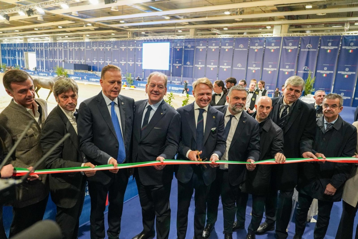 Taglio del nastro Fieracavalli (Verona, 6 novembre 2025)