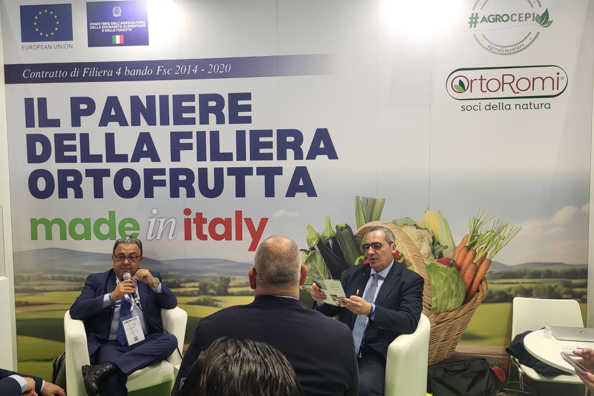 Presentazione Paniere della filiera ortofrutta Made in Italy (Macfrut 2025)
