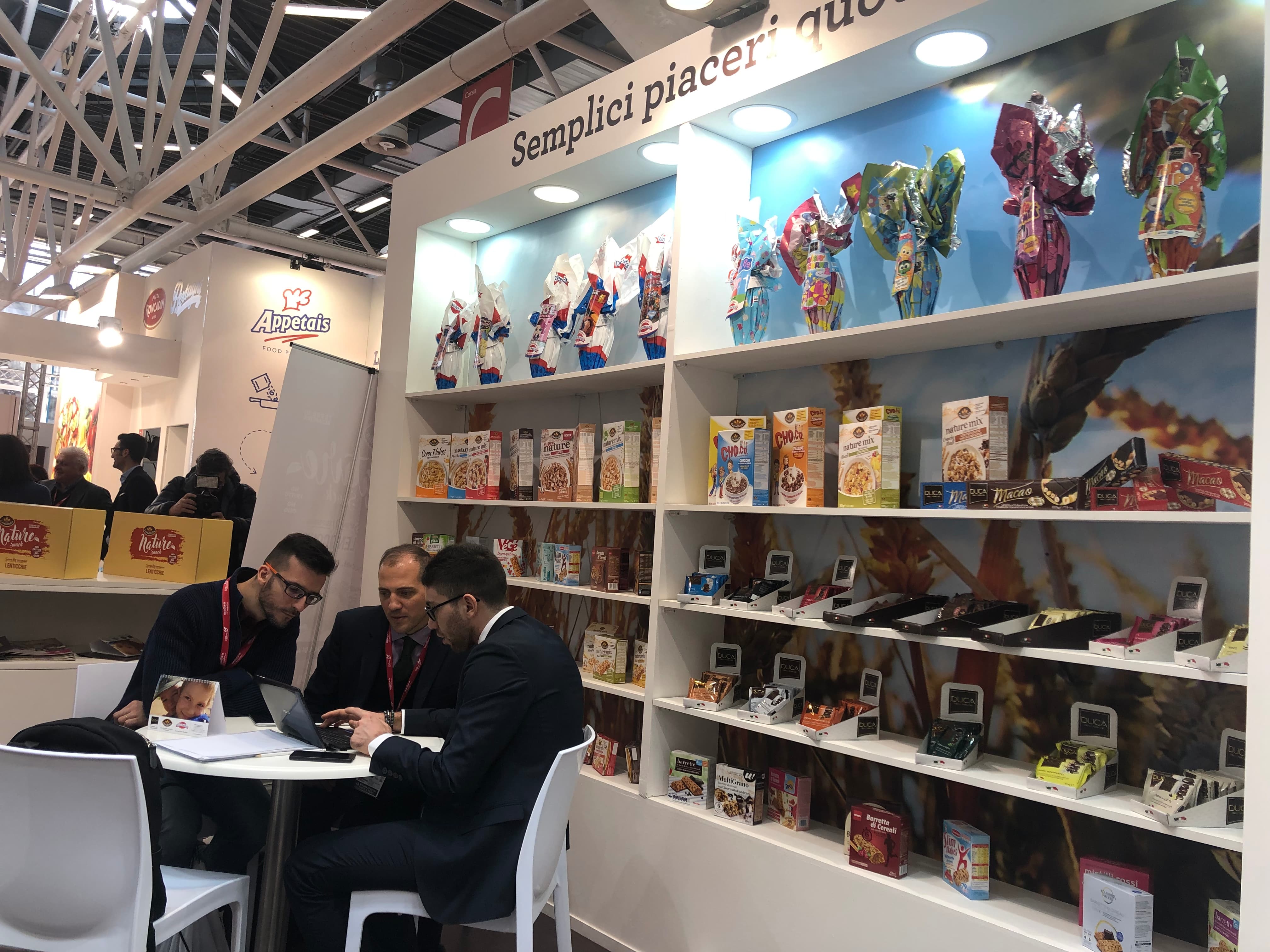 Stand Cerealitalia in occasione della 15° edizione della fiera Marca by BolognaFiere