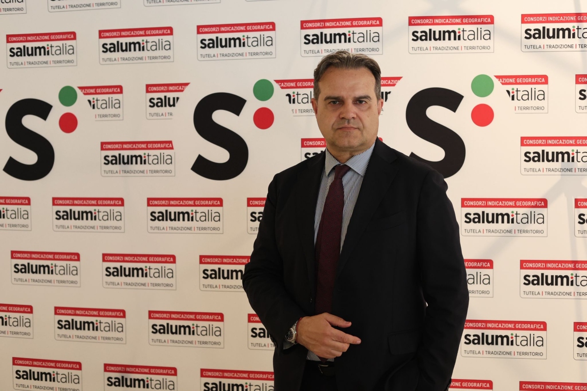 Cristiano Ludovici, presidente di Salumitalia all'assemblea di Salumitalia (Dallara Academy, 28 maggio 2024)