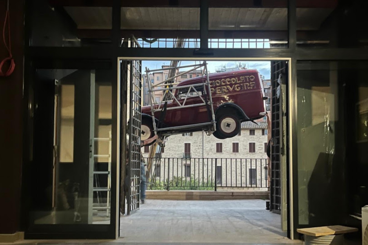 Balilla Cioccolato Perugina destinata al Museo del Cioccolato di Perugia