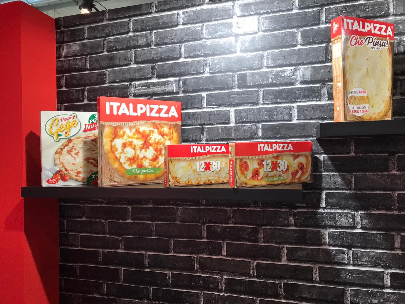 Stand Italpizza all'edizione 2021 del Salone Cibus