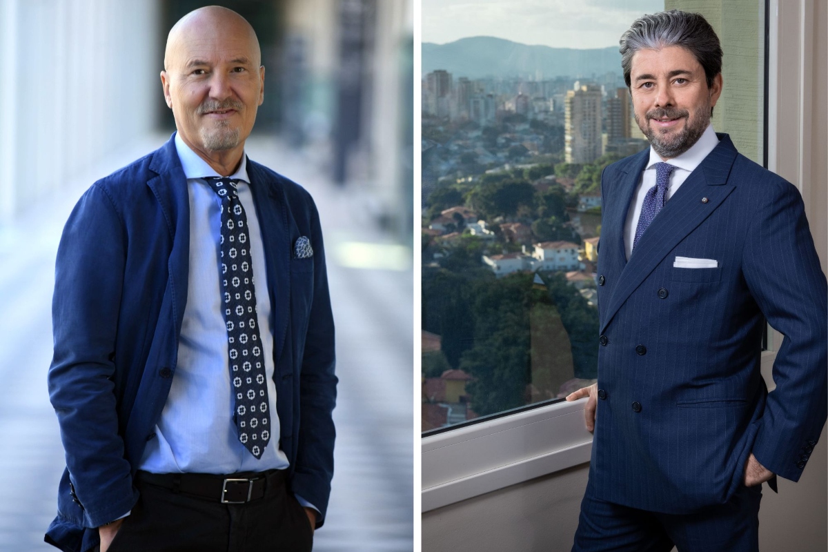 Da sinistra: Corrado Peraboni e Graziano Messana, rispettivamente amministratore delegato di Ieg e di Ieg Brasil