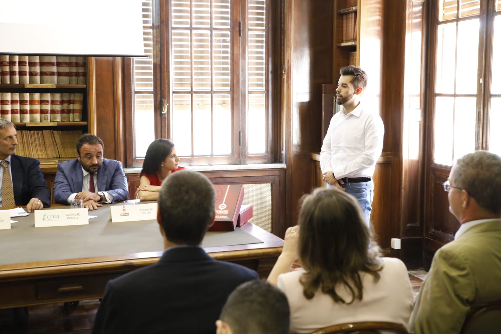 Presentazione del Campus Peroni a Roma, centro d'eccellenza per la promozione e la diffusione della cultura della qualità e della sostenibilità in ambito agricolo e cerealicolo