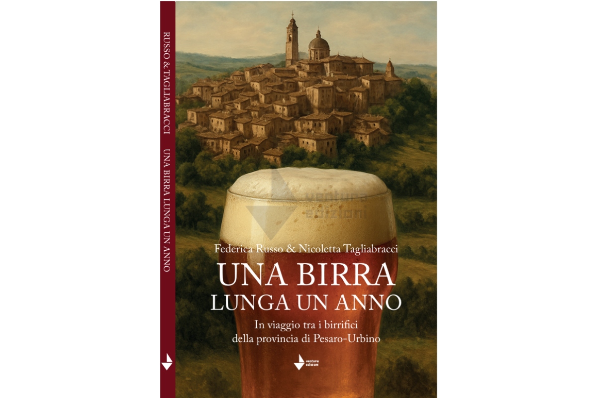 Copertina "Una birra lunga un anno" di Federica Russo e Nicoletta Tagliabracci