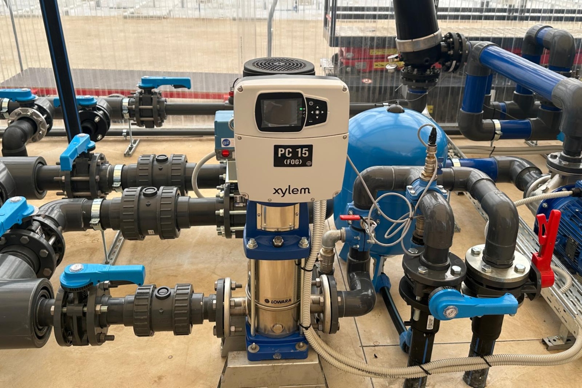 Impianto per serre high-tech del Centro Ricerche Bayer di Borgo Sabotino (LT)