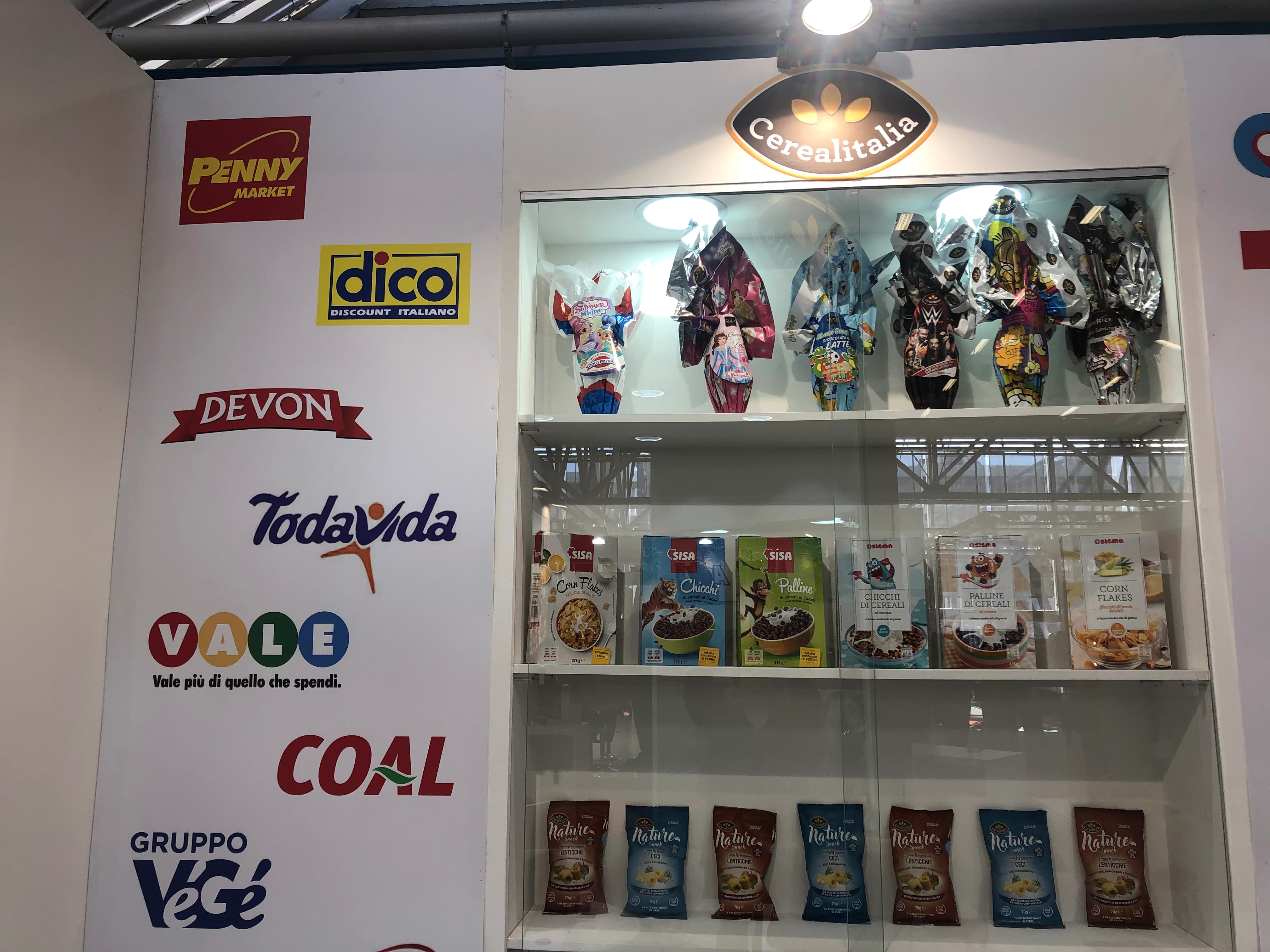 Stand Cerealitalia in occasione della 15° edizione della fiera Marca by BolognaFiere