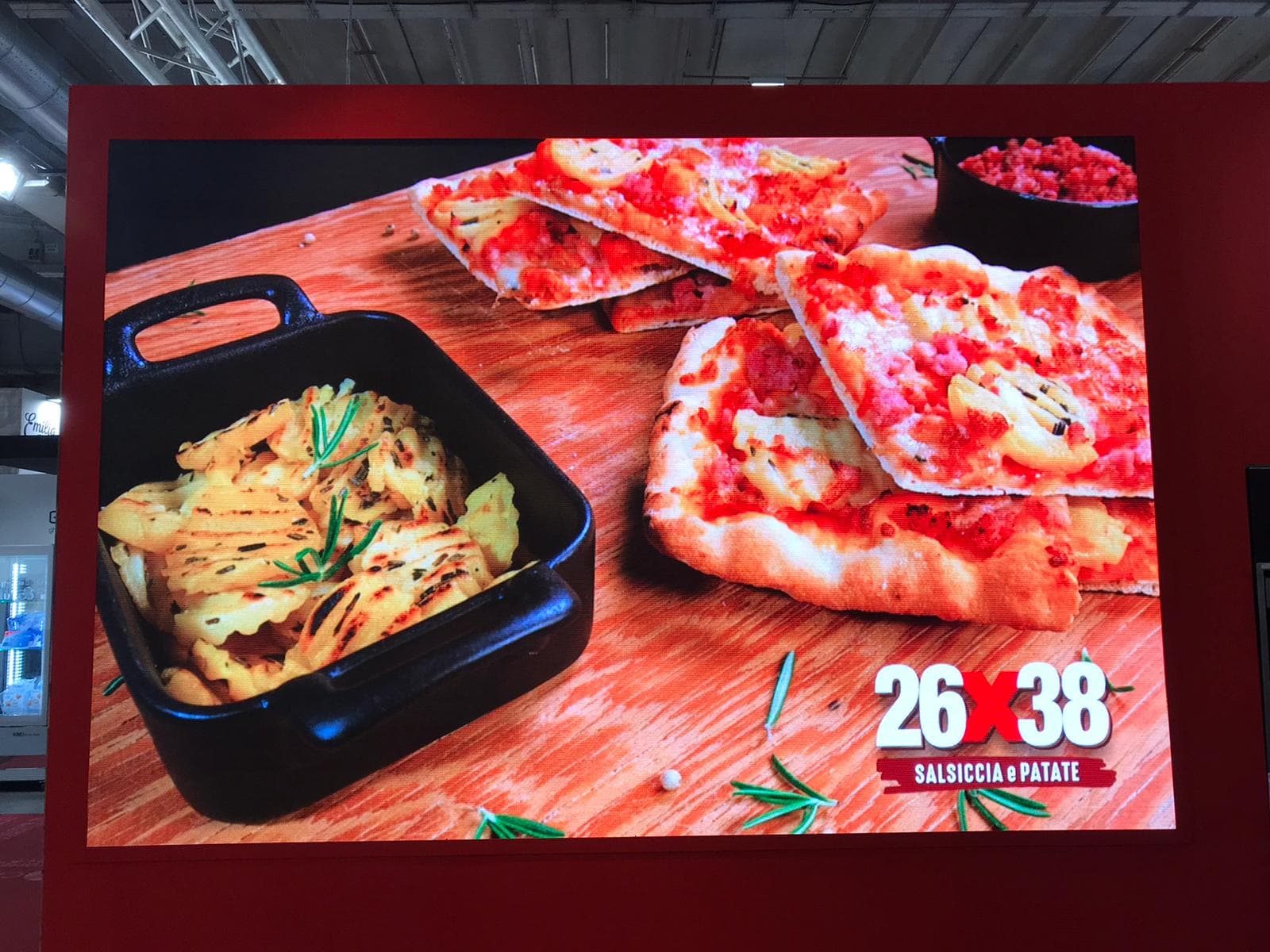 Stand Italpizza all'edizione 2021 del Salone Cibus