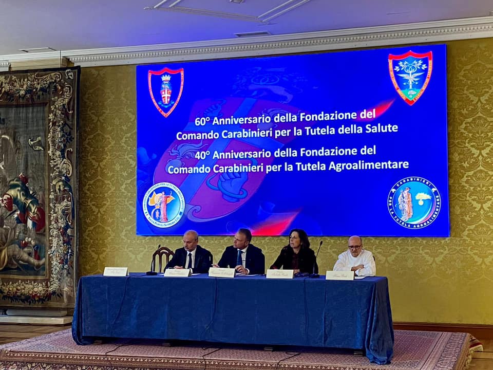 Celebrazioni non solo istituzionali per i 40 anni del Comando Carabinieri Tutela Agroalimentare