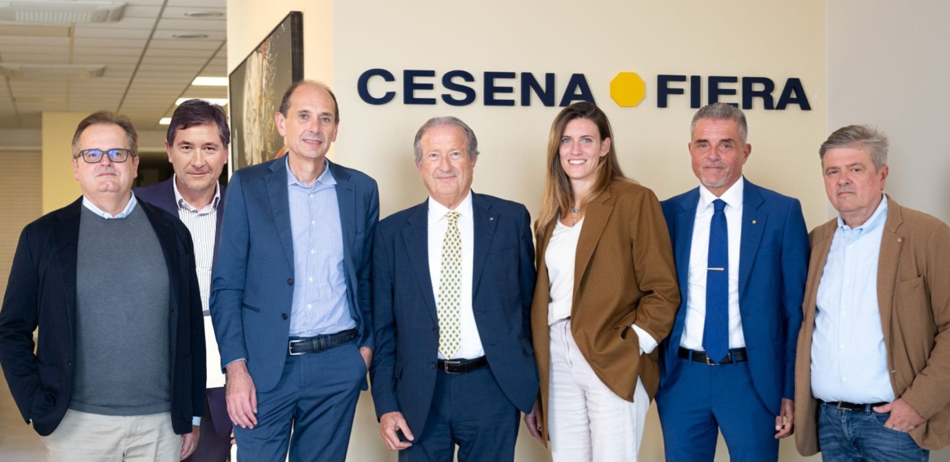 Direttivo Cesena Fiera. Da sinistra: Turoni, Tersi, Costa, Neri, Graziani, Lucchi Fornari
