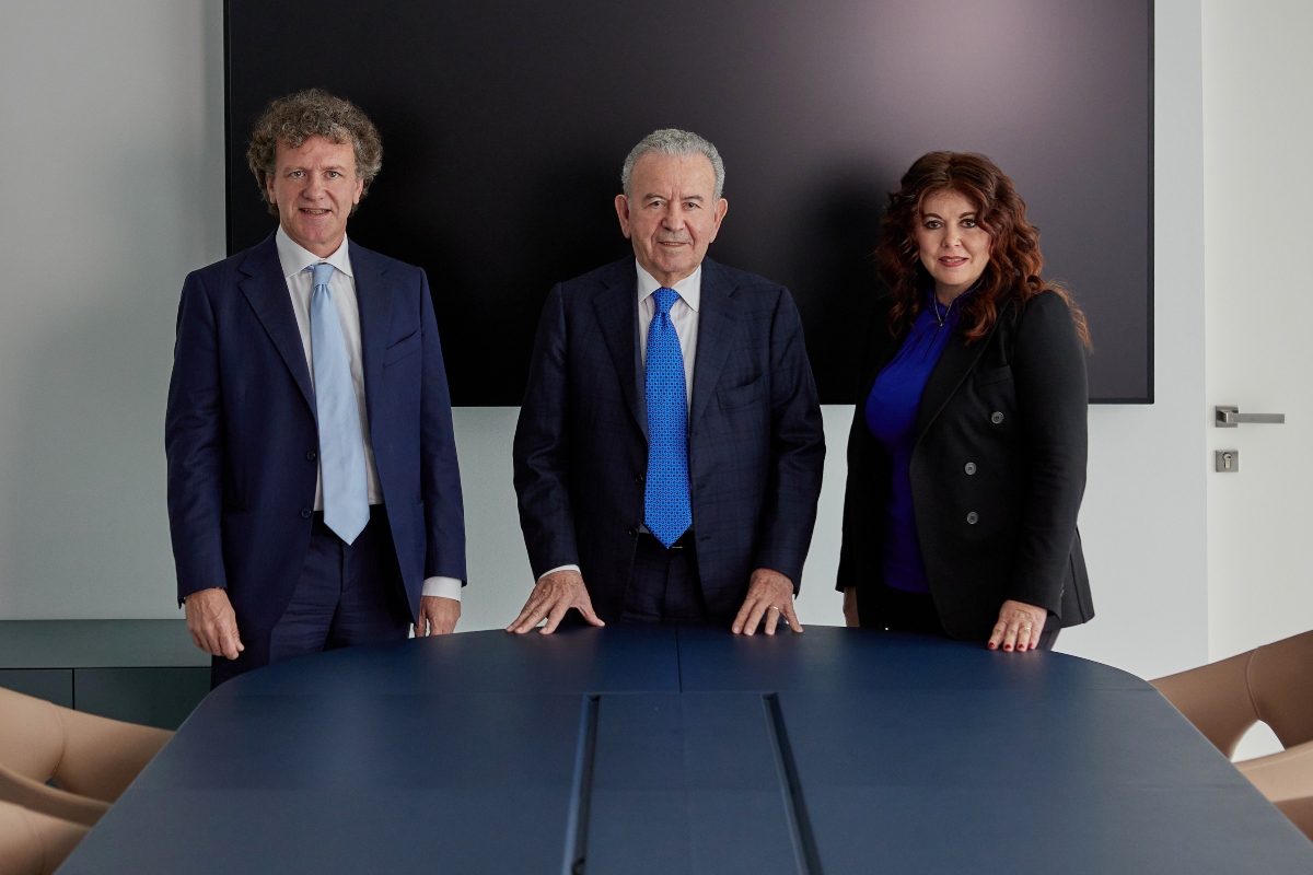 Vertici di Lillo Group. Da sinistra: Marco Podini, presidente esecutivo Dedagroup, Patrizio Podini, presidente MD, Maria Luisa Podini, amministratore delegato MD