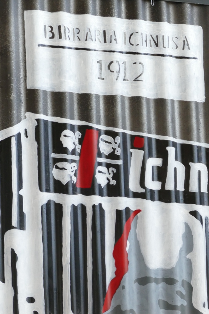 Aeroporto di Cagliari_Chef Express - Ichnusa dettaglio murales