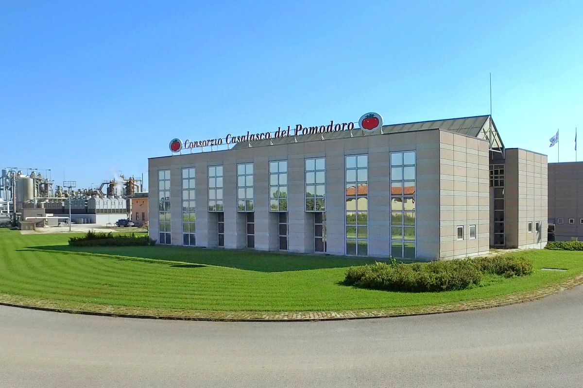 Sede produttiva Consorzio Casalasco del Pomodoro a Rivarolo del Re (CR)