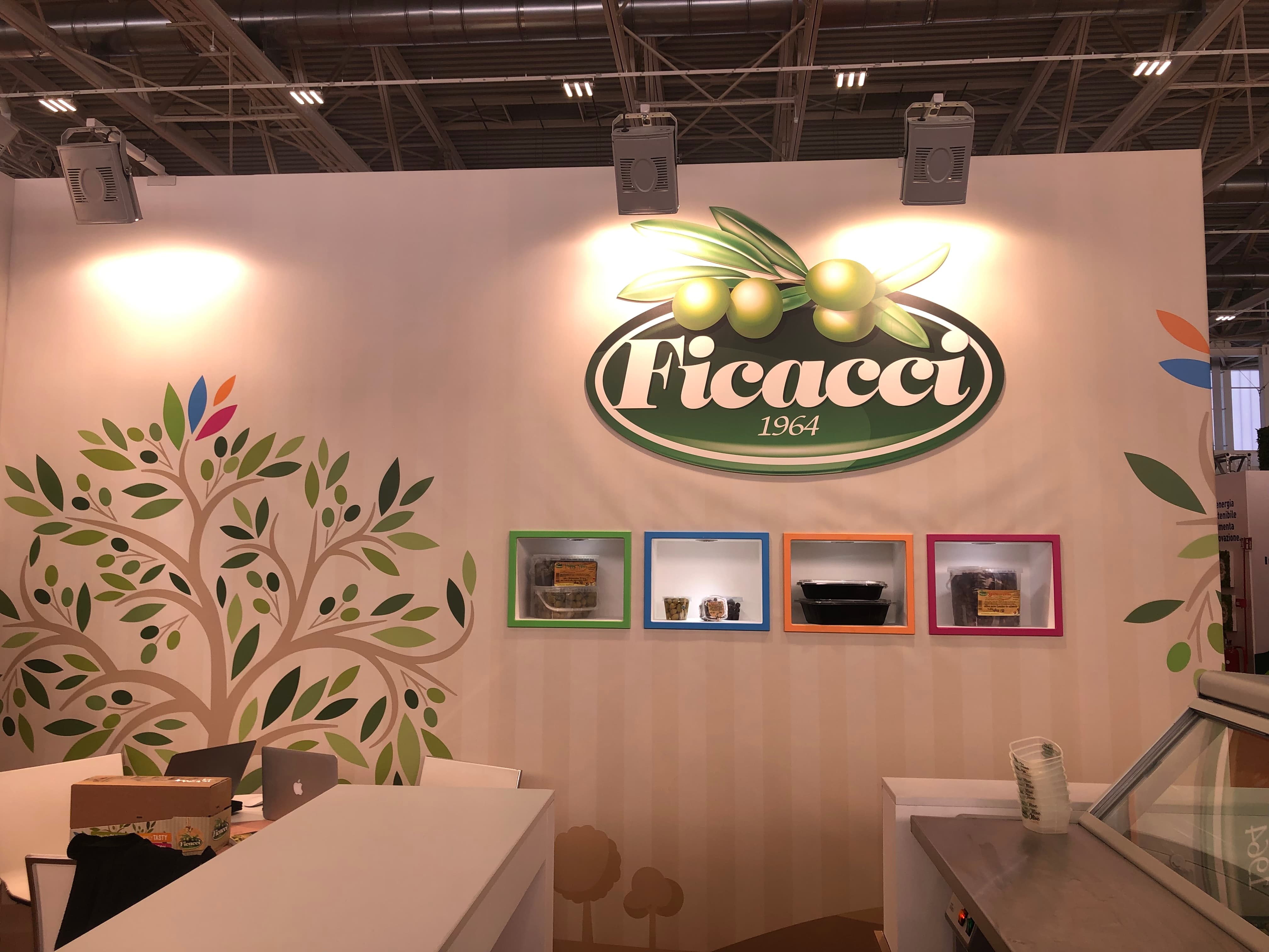 Stand Ficacci in occasione della 15° edizione della fiera Marca by BolognaFiere