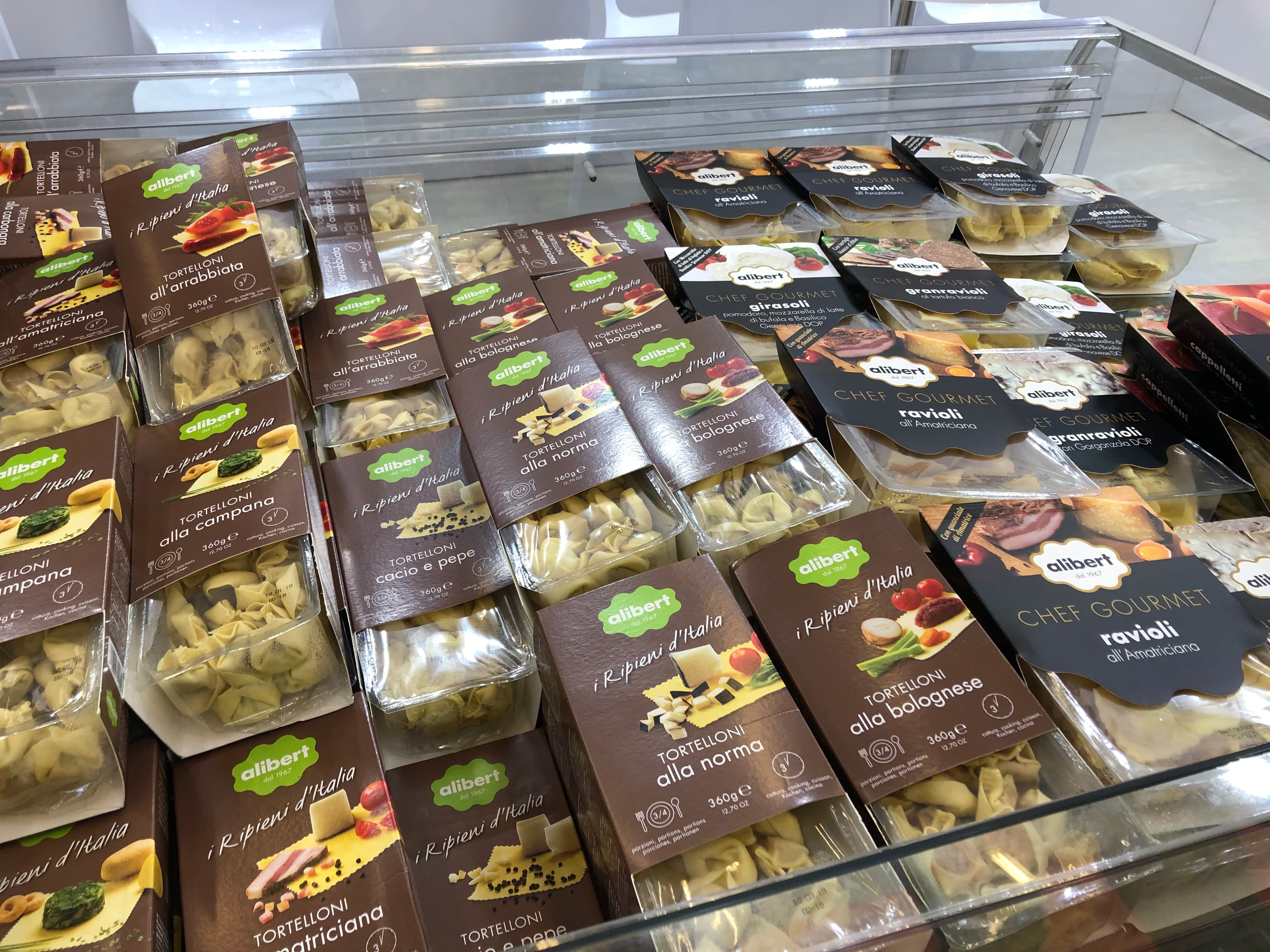 Stand Alibert in occasione della 15° edizione della fiera Marca by BolognaFiere