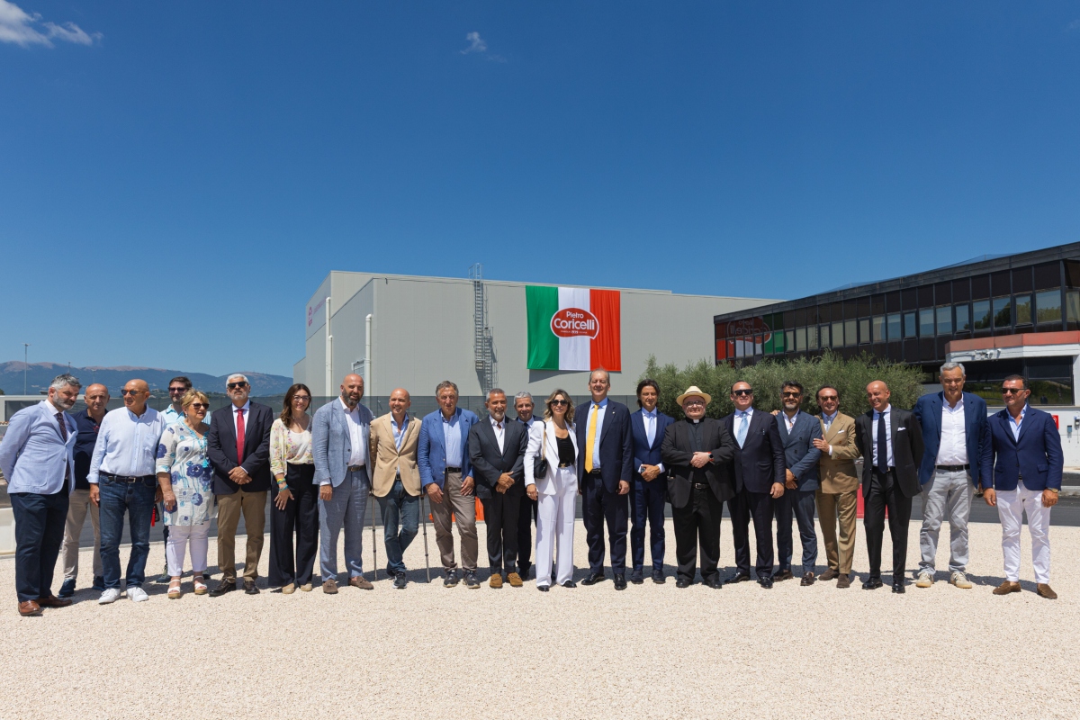 Inaugurazione stabilimento Pietro Coricelli (Spoleto, 3 luglio 2026)
