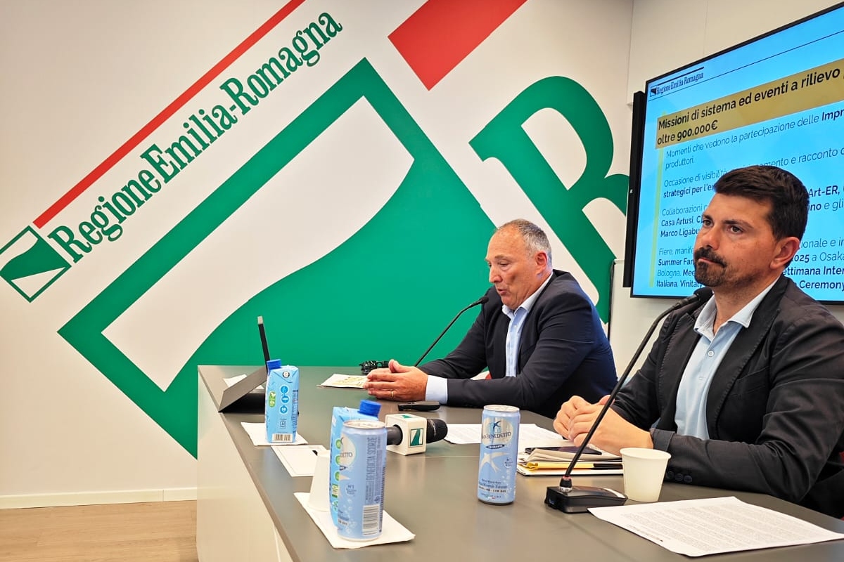 Conferenza stampa Regione Emilia-Romagna su promozione agroalimentare (Bologna, 10 giugno 2025)
