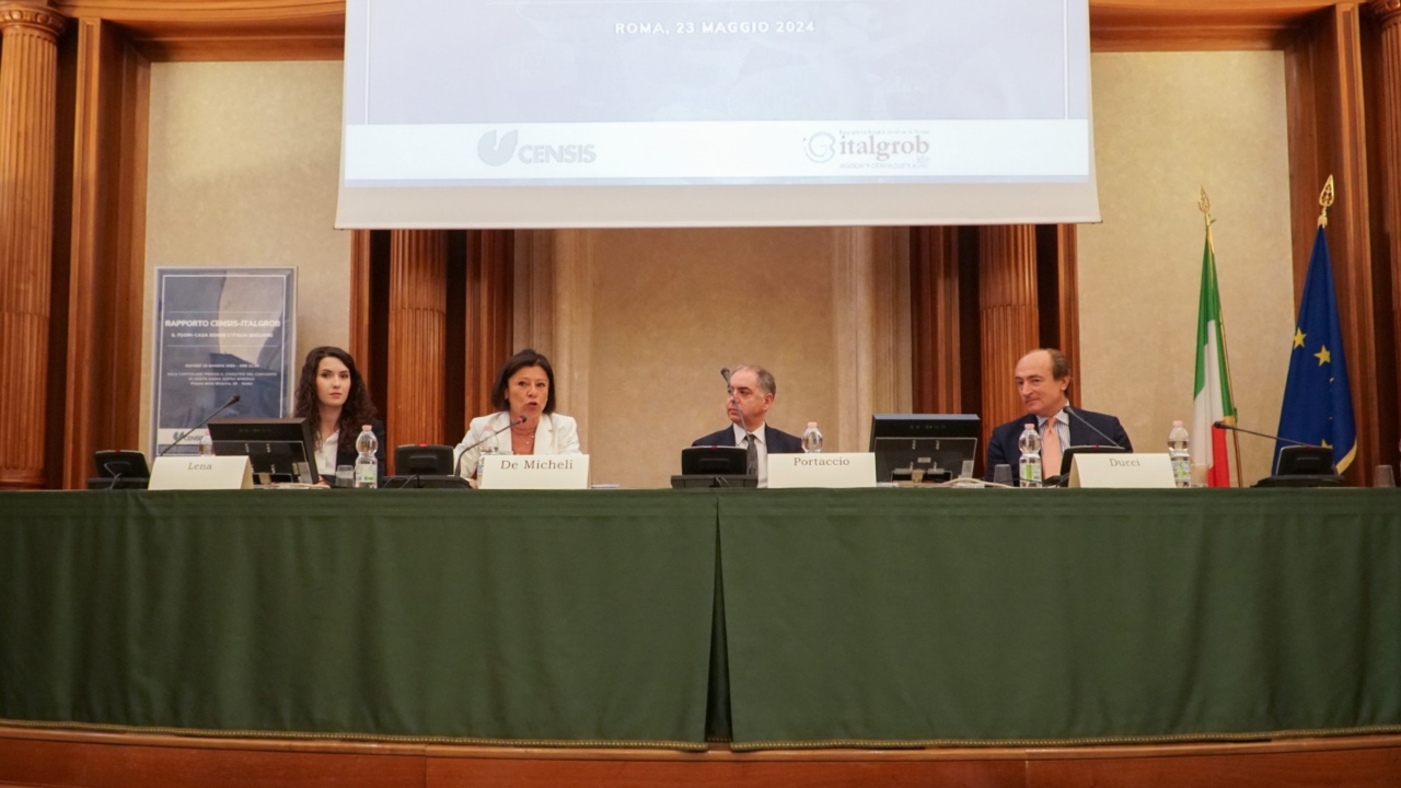Presentazione terzo Rapporto Italgrob-Censis (Senato, 23 maggio 2024)
