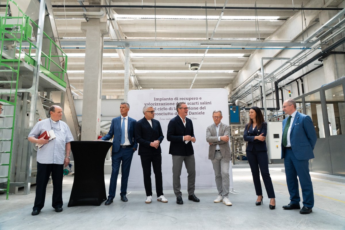 Inaugurazione impianto di riciclo sale esausto Consorzio Prosciutto San Daniele
