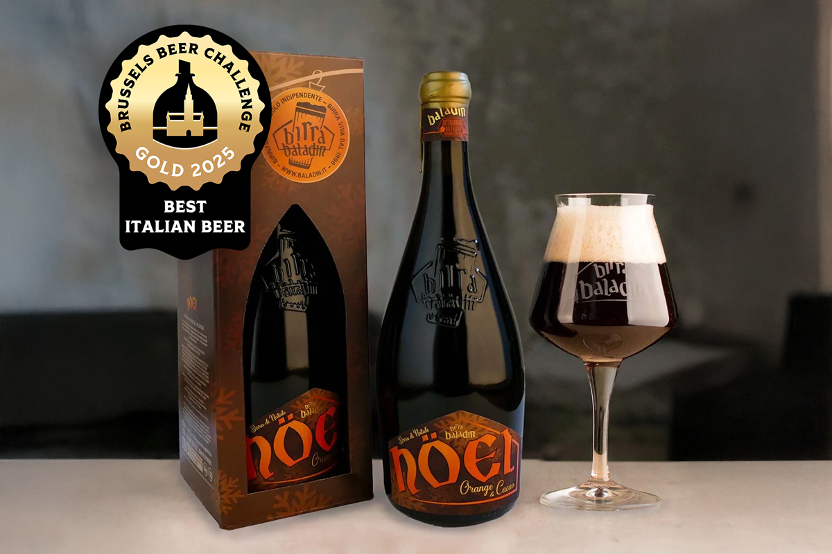La birra Nöel Orange & Cacao del birrificio agricolo Baladin, si conferma tra le eccellenze mondiali,