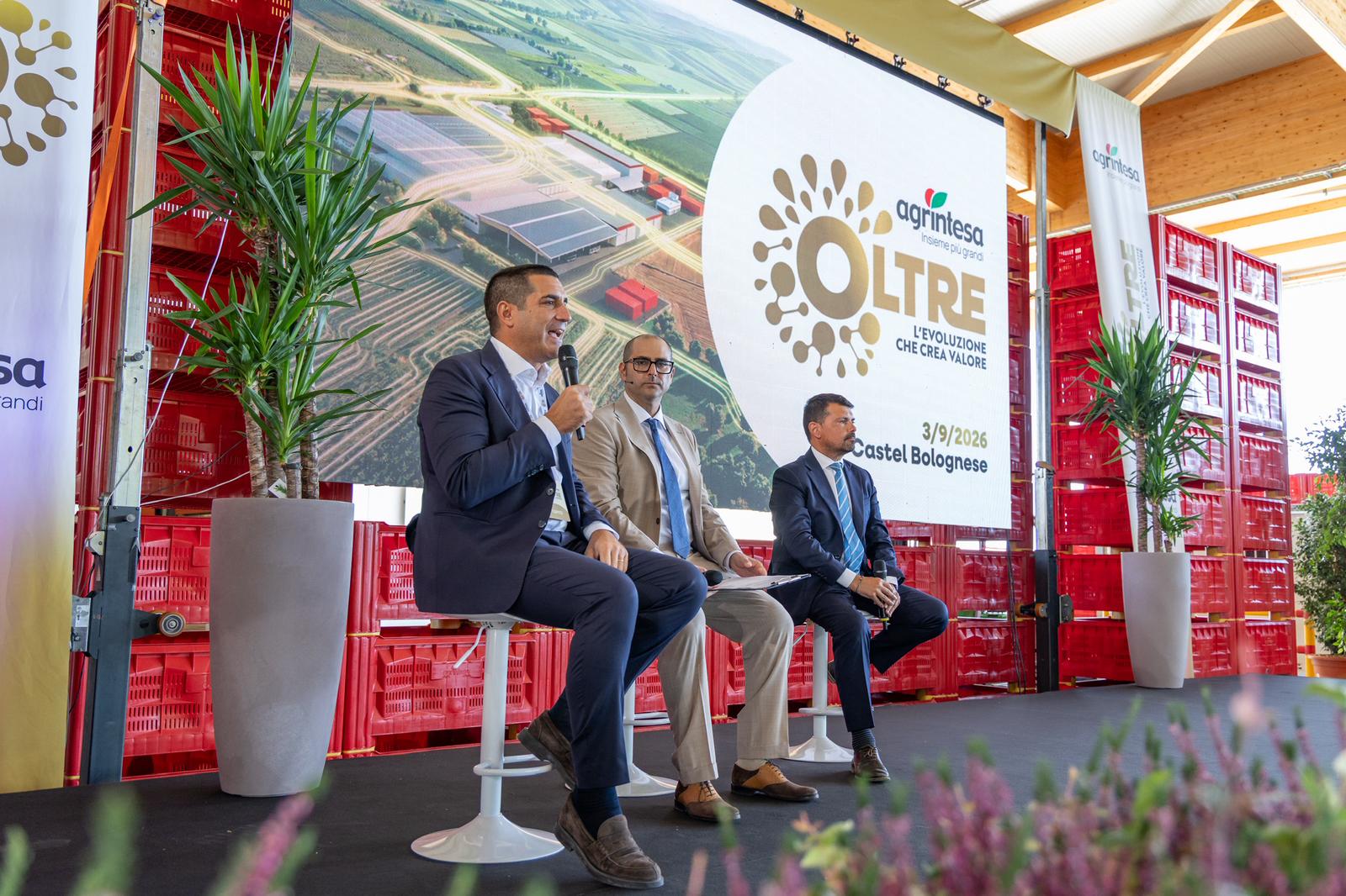 "OLTRE – L’evoluzione che crea valore” inaugurazione stabilimenti Agrintesa di Castel Bolognese (RA) il 3:settembre 2026