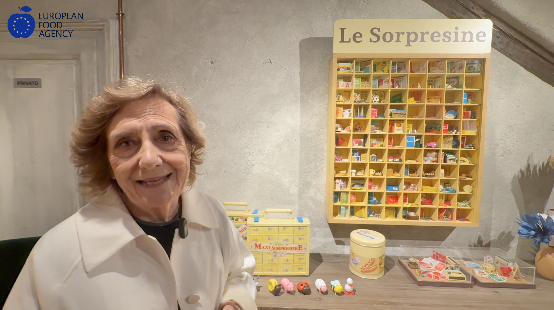 Graziella Carbone, meglio conosciuta come la "mamma delle sorpresine" di Mulino Bianco