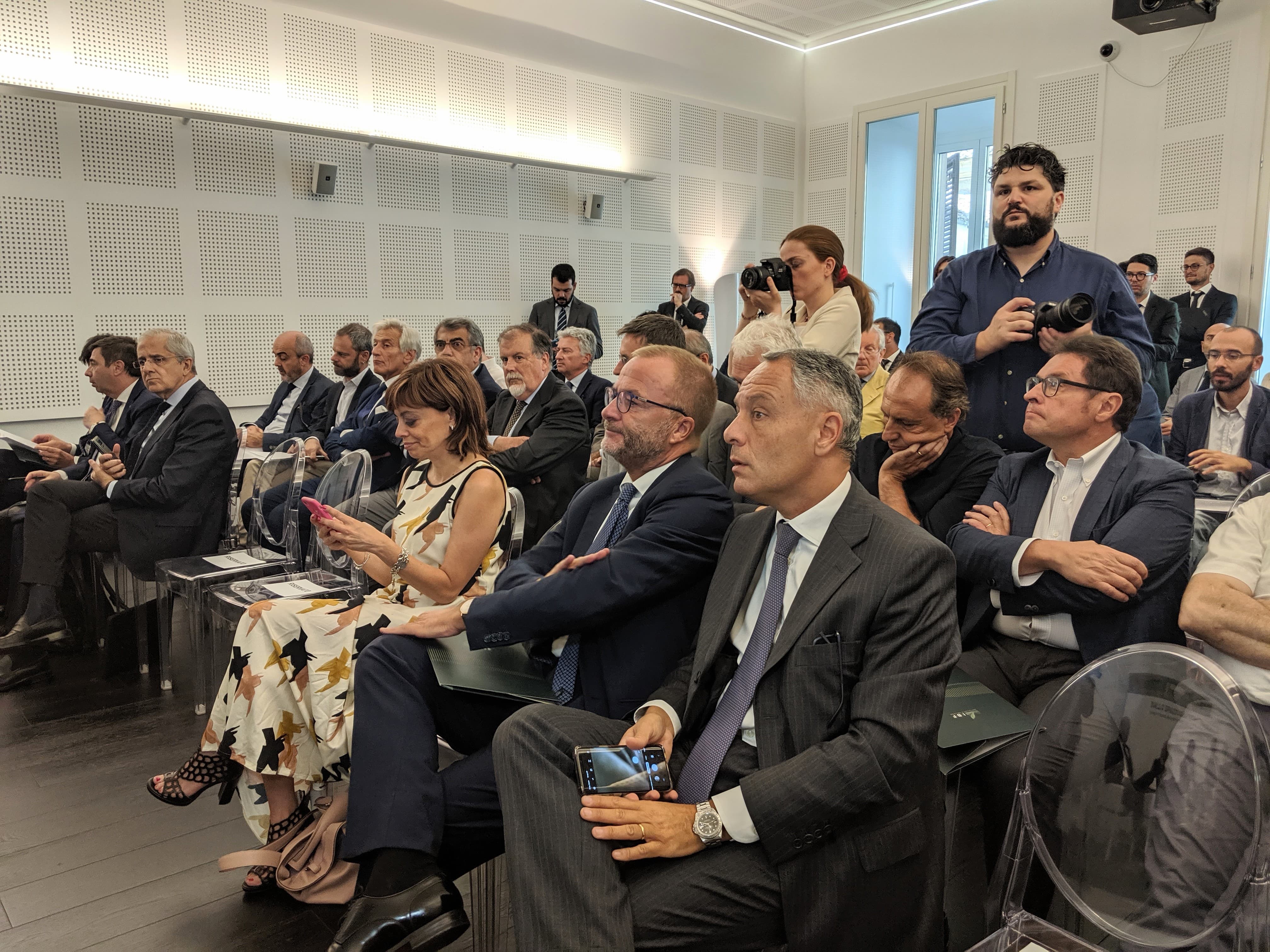 Evento "Dallo spazio alla terra: il salto tecnologico per l'agricoltura italiana" presso il Montecitorio Meeting Center di Roma, 17 luglio 2019