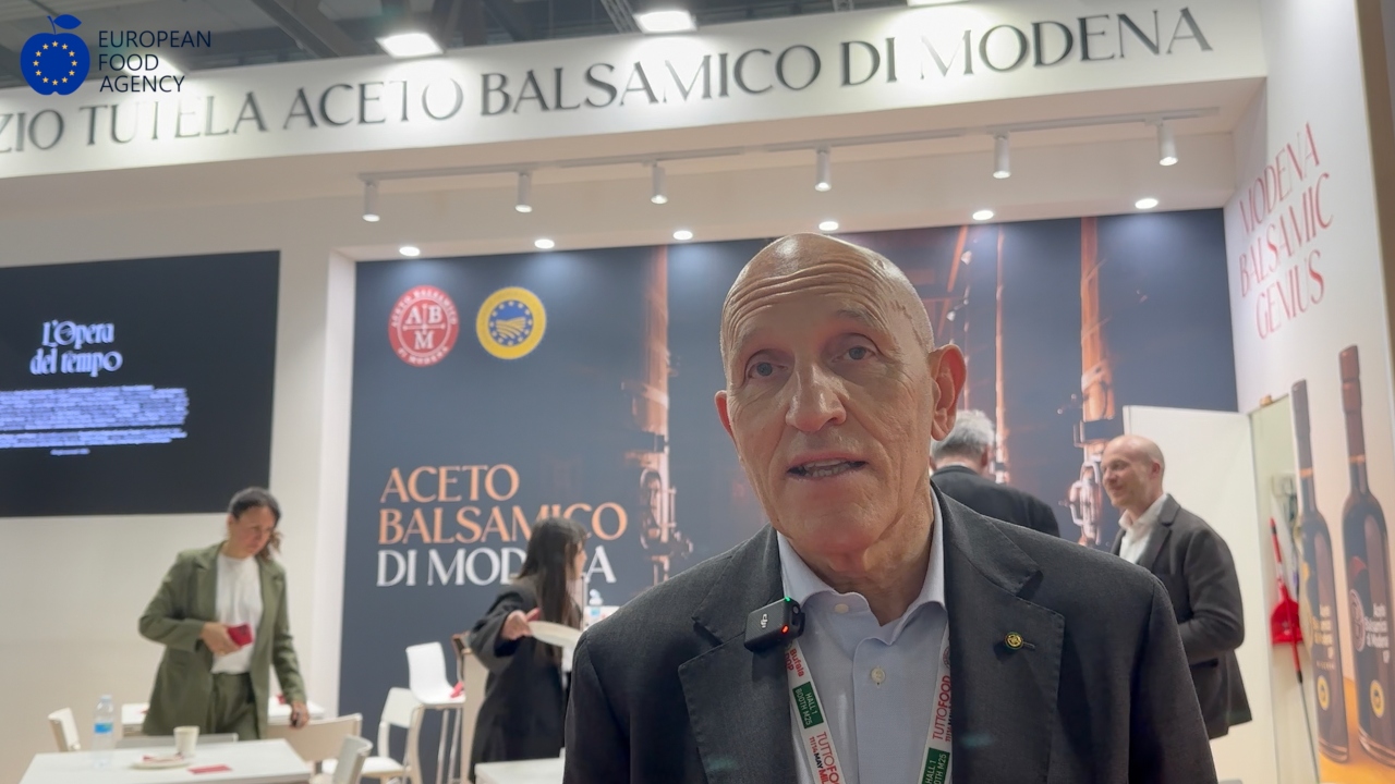 Cesare Mazzetti, presidente del Consorzio di Tutela dell'Aceto Balsamico di Modena Igp