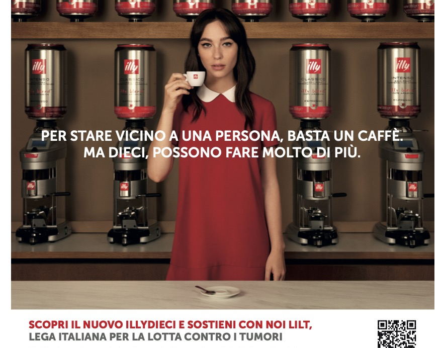 Illydieci, l'abbonamento con cui Illycafè sostiene la campagna "Visite sospese" della Lilt, Lega italiana per la lotta contro i tumori