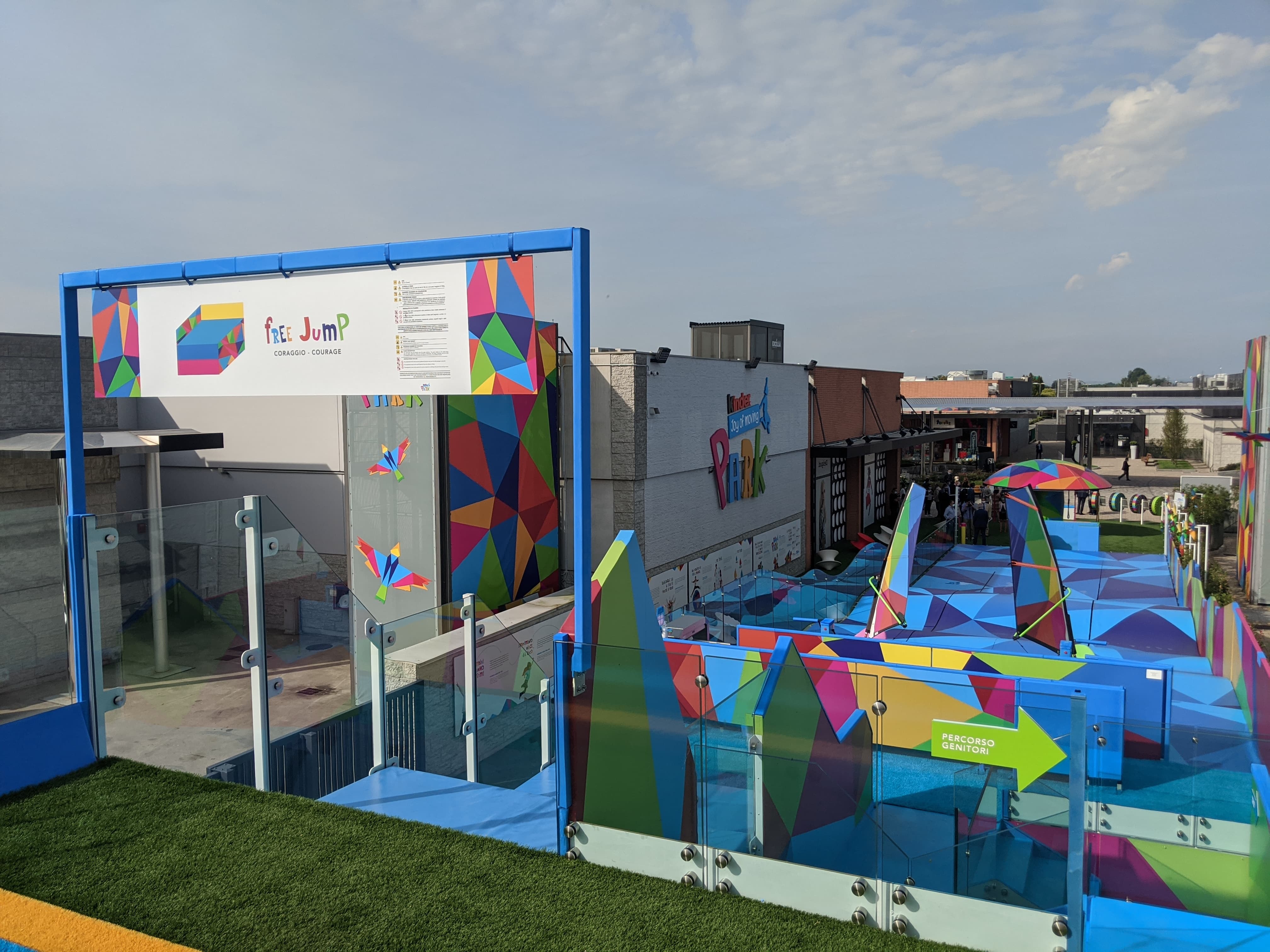 Kinder Joy of moving Park, Vicolungo The Style Outlets